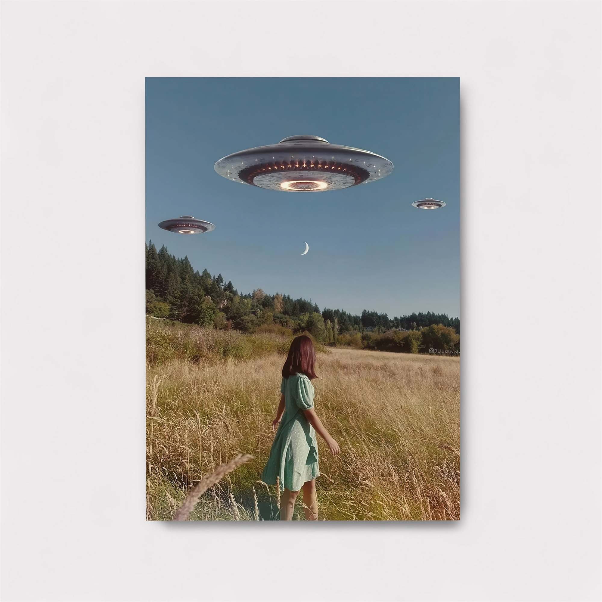 Alien Encounter Safe Wall Magnetic / M