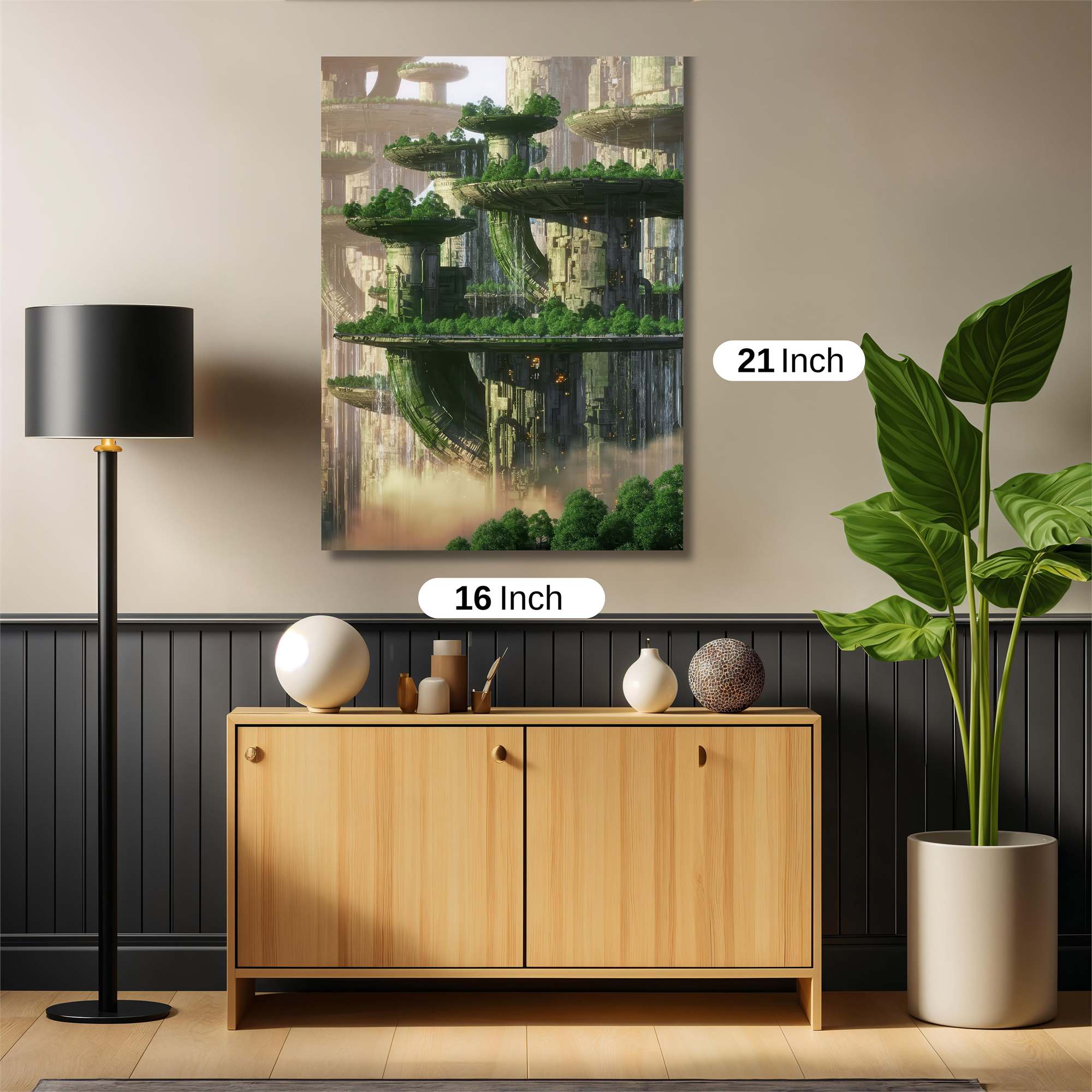 Floating Sanctuaries Safe Wall Magnetic / M