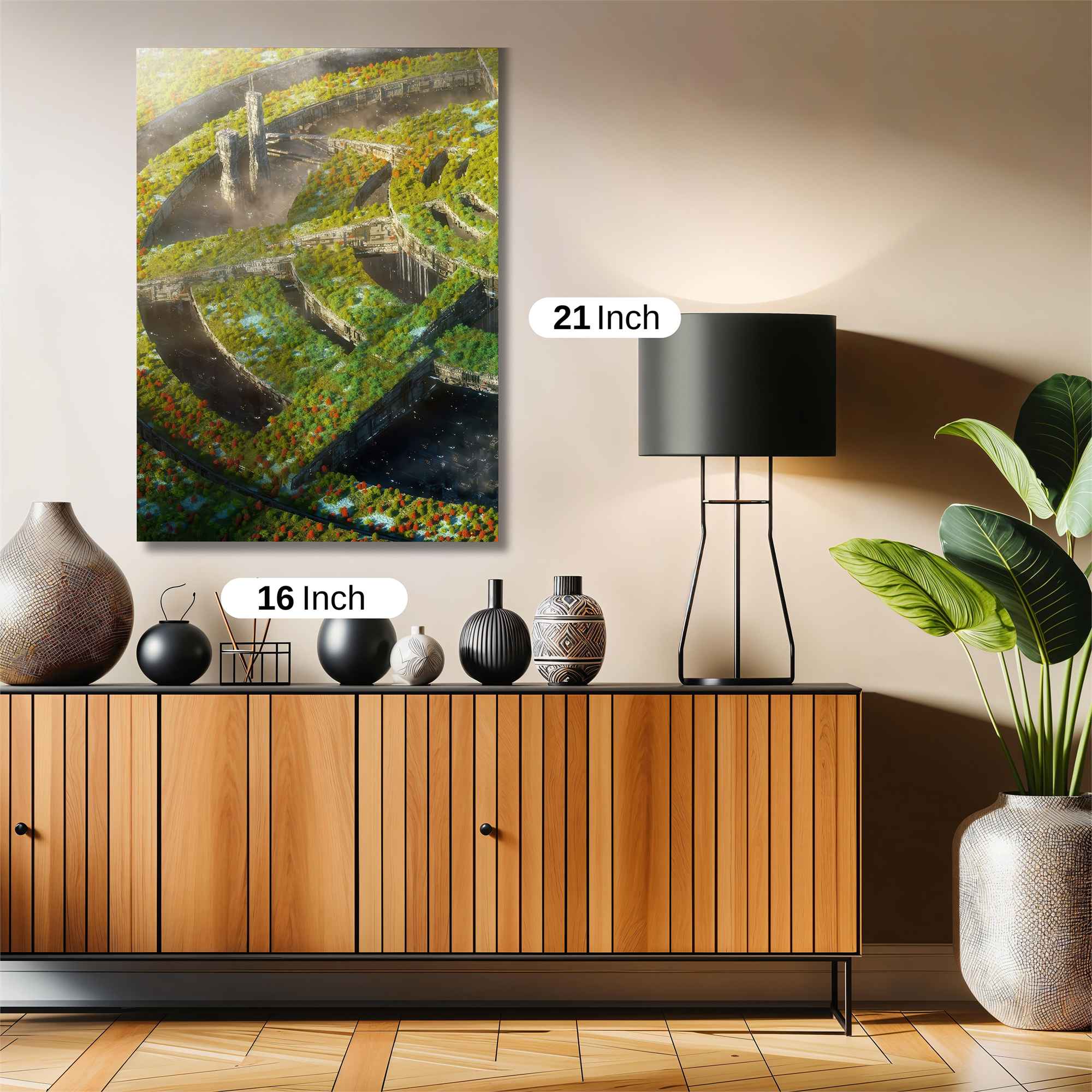 Circular Serenity Safe Wall Magnetic / M