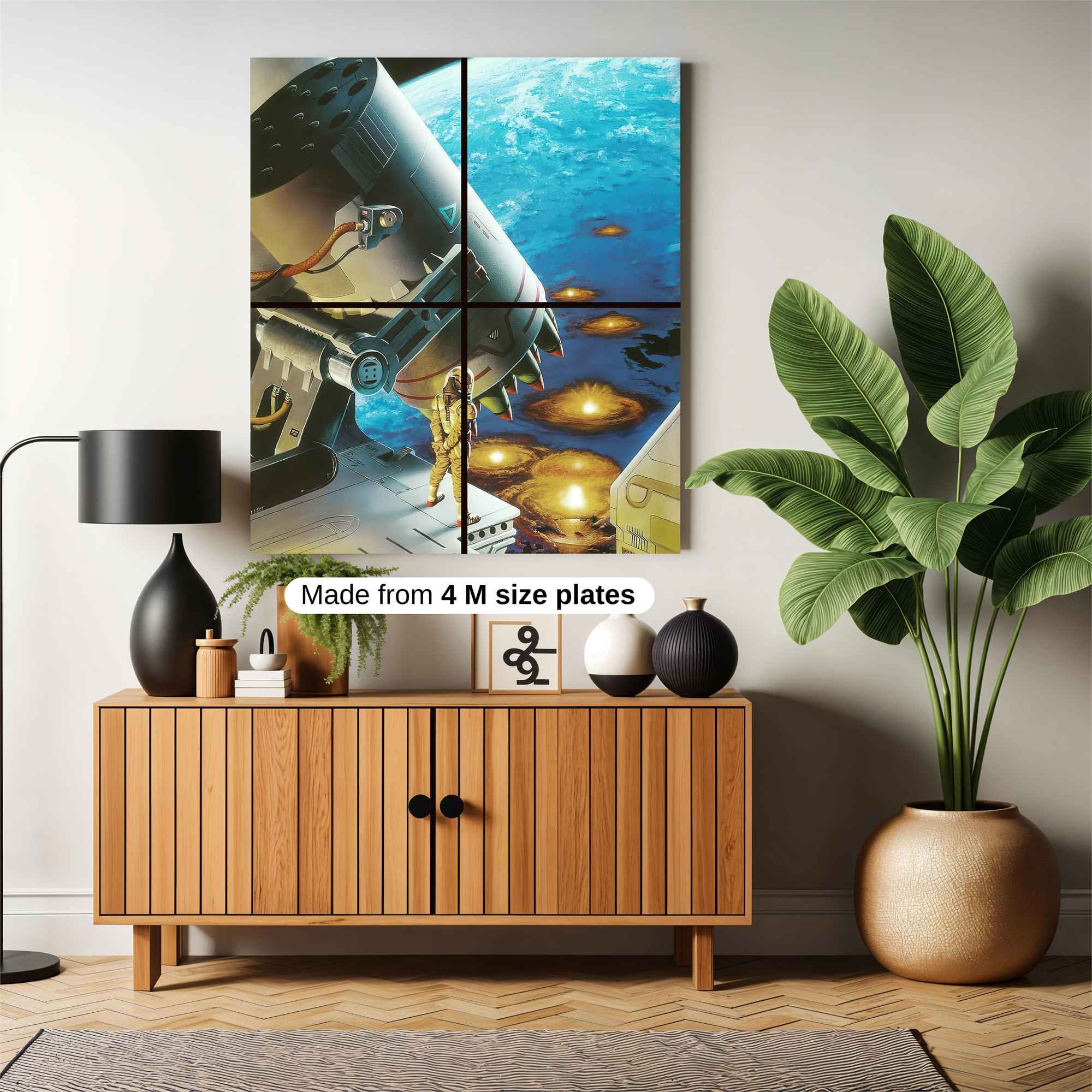 Cosmic Vigil Safe Wall Magnetic / M