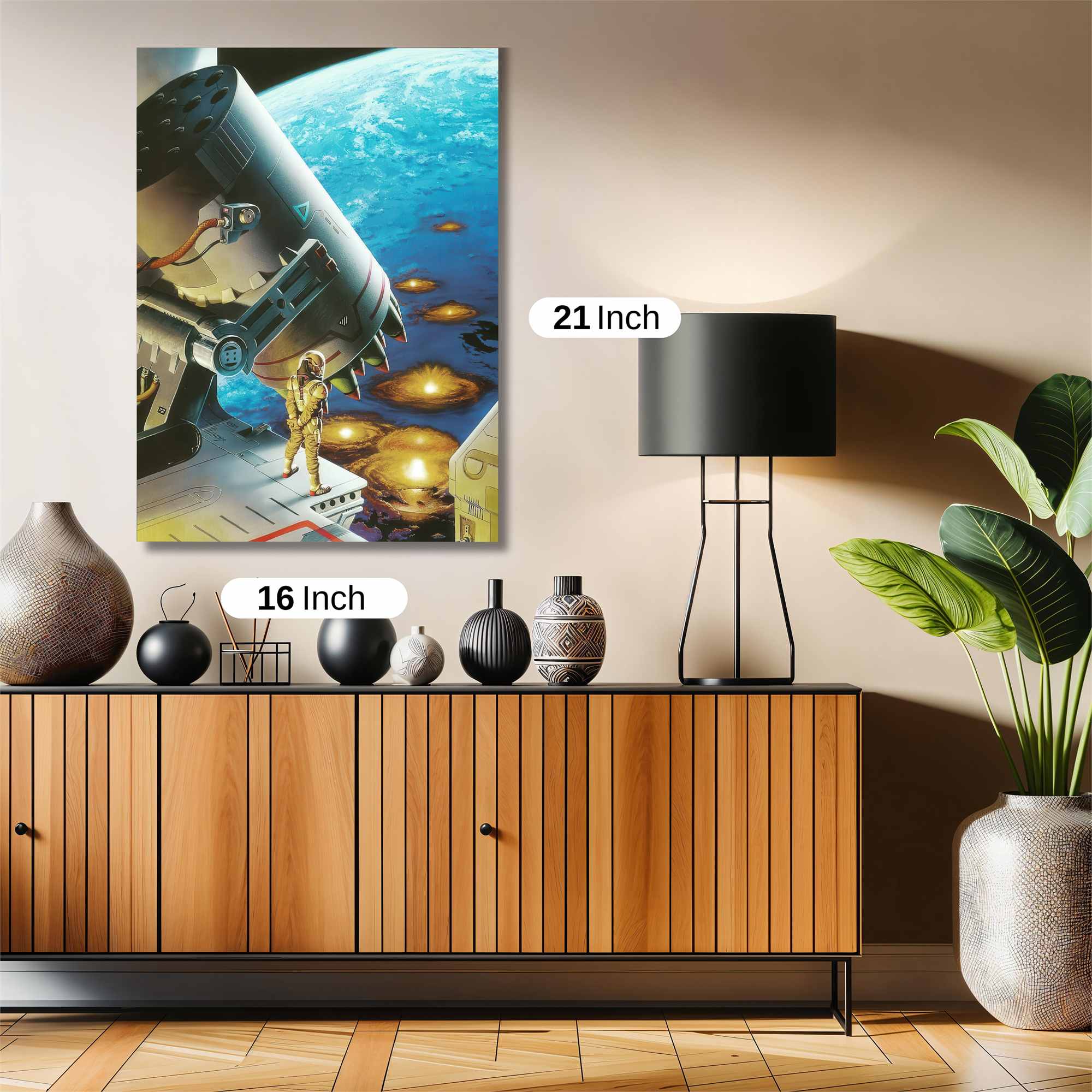 Cosmic Vigil Safe Wall Magnetic / M