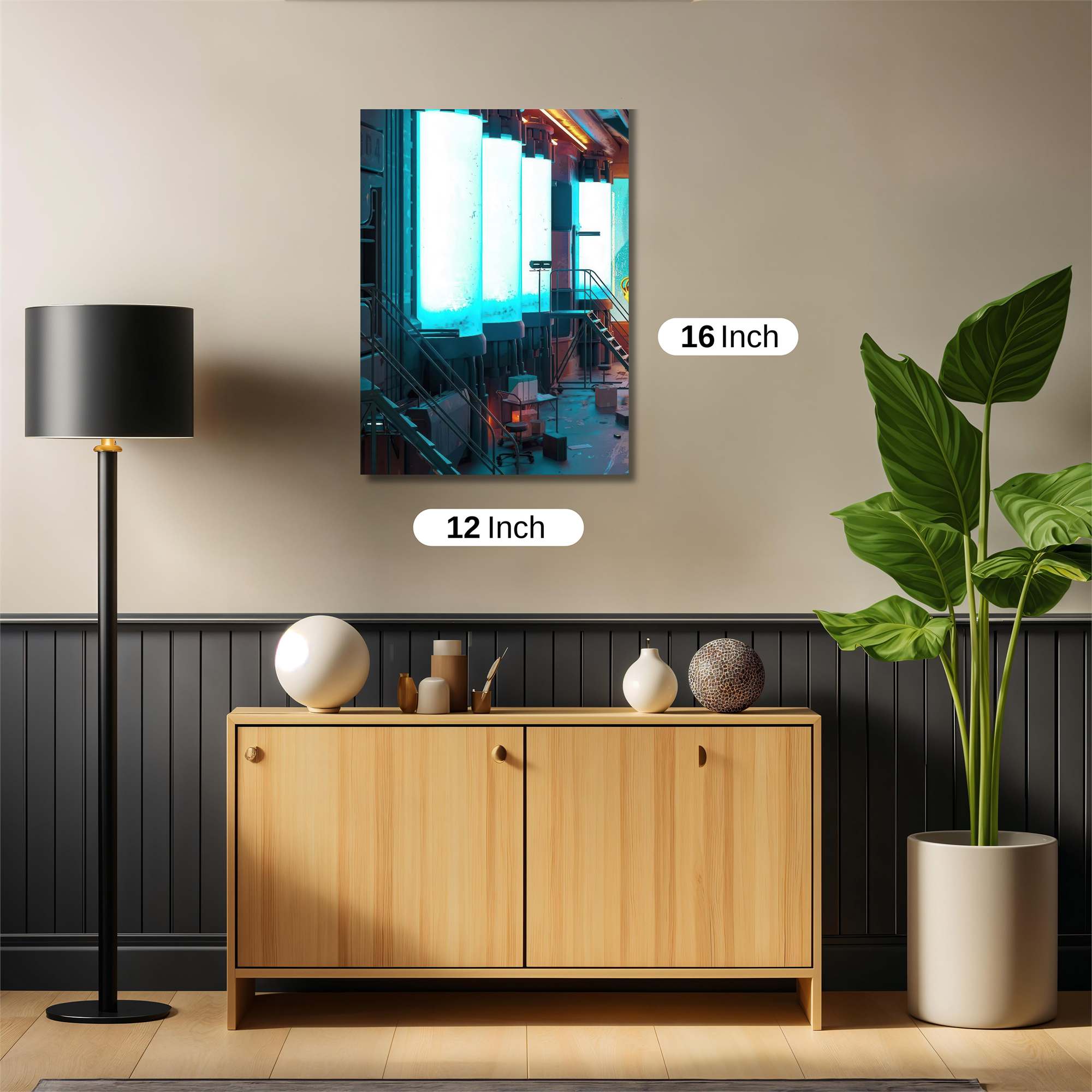 Luminous Laboratory Safe Wall Magnetic / M