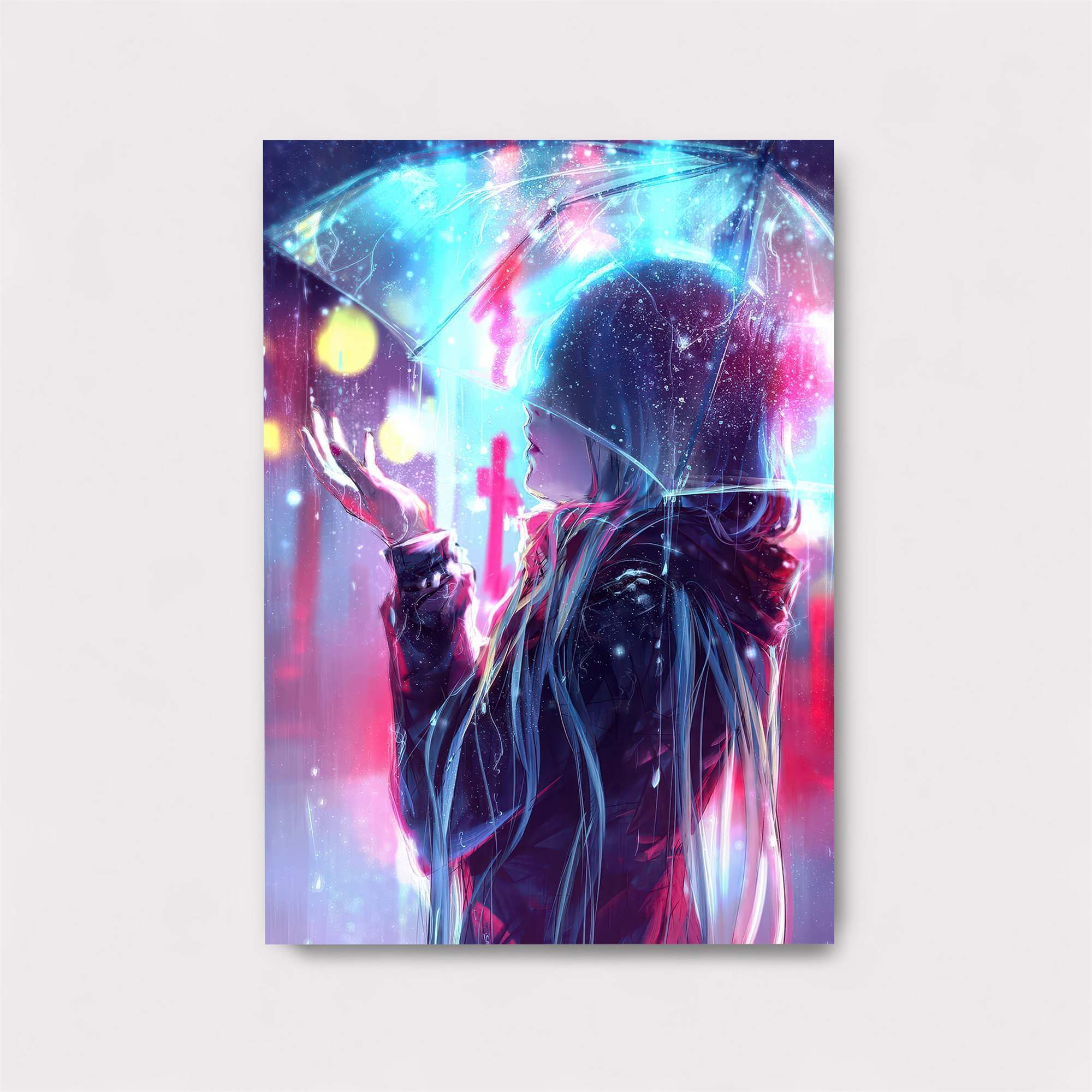 Neon Serenity Safe Wall Magnetic / M