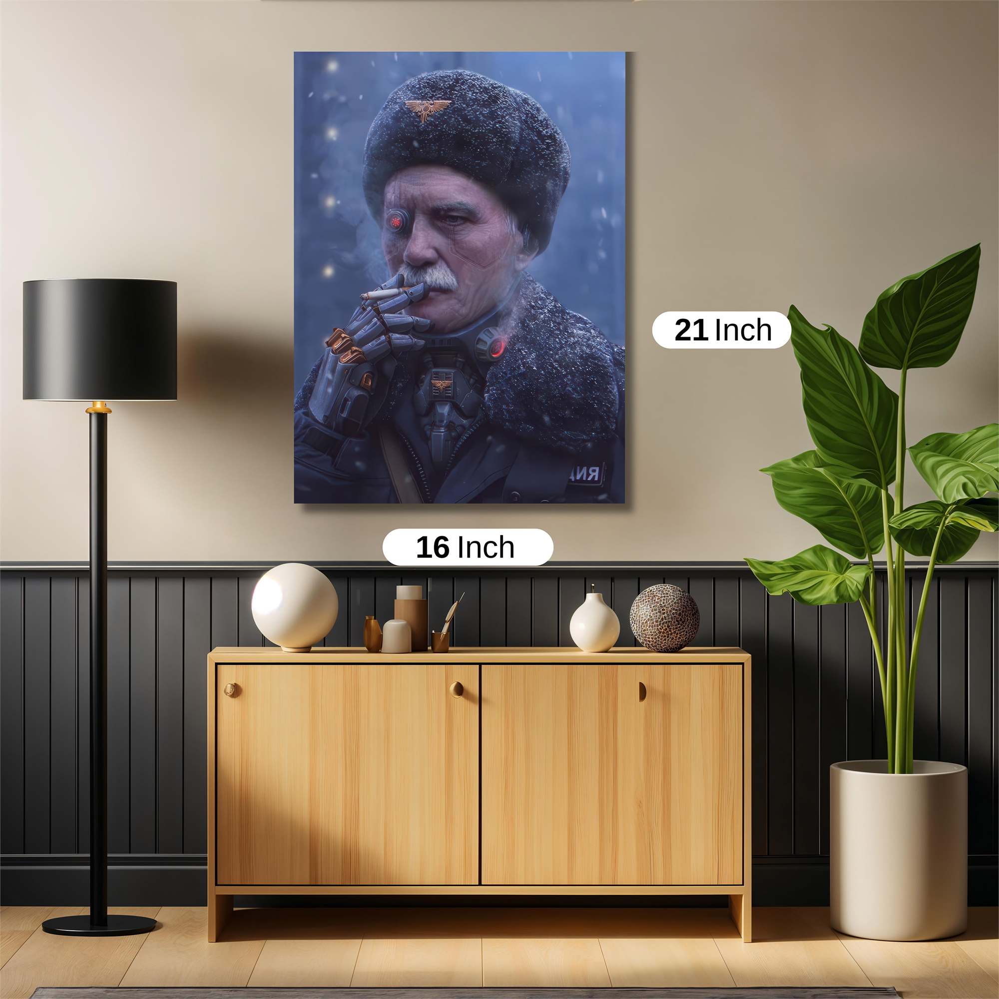 Cyber Snow Safe Wall Magnetic / M