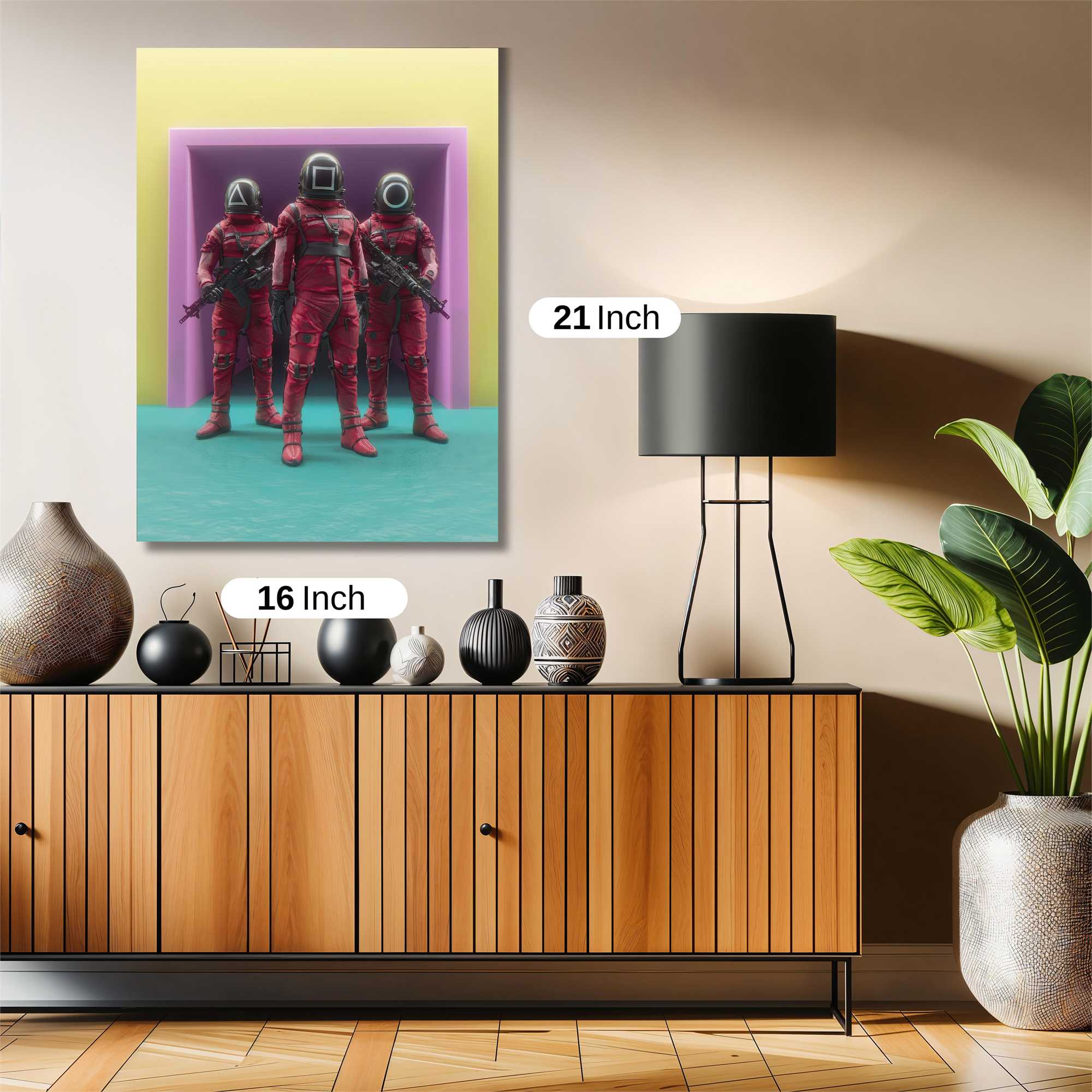 Squid Dystopia Safe Wall Magnetic / M