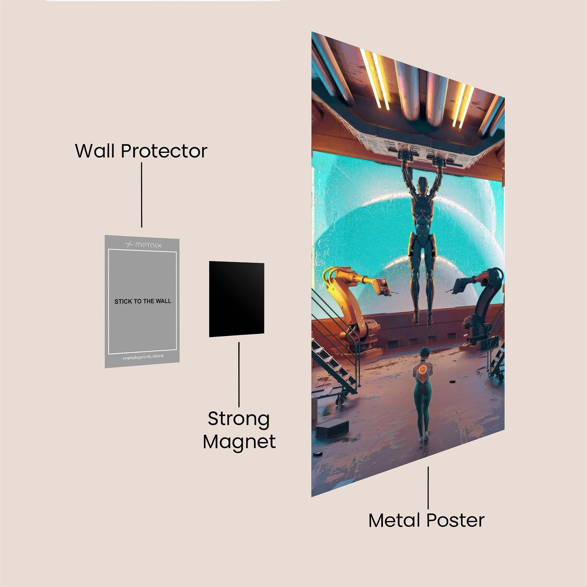 Ascend Reverie Safe Wall Magnetic / M