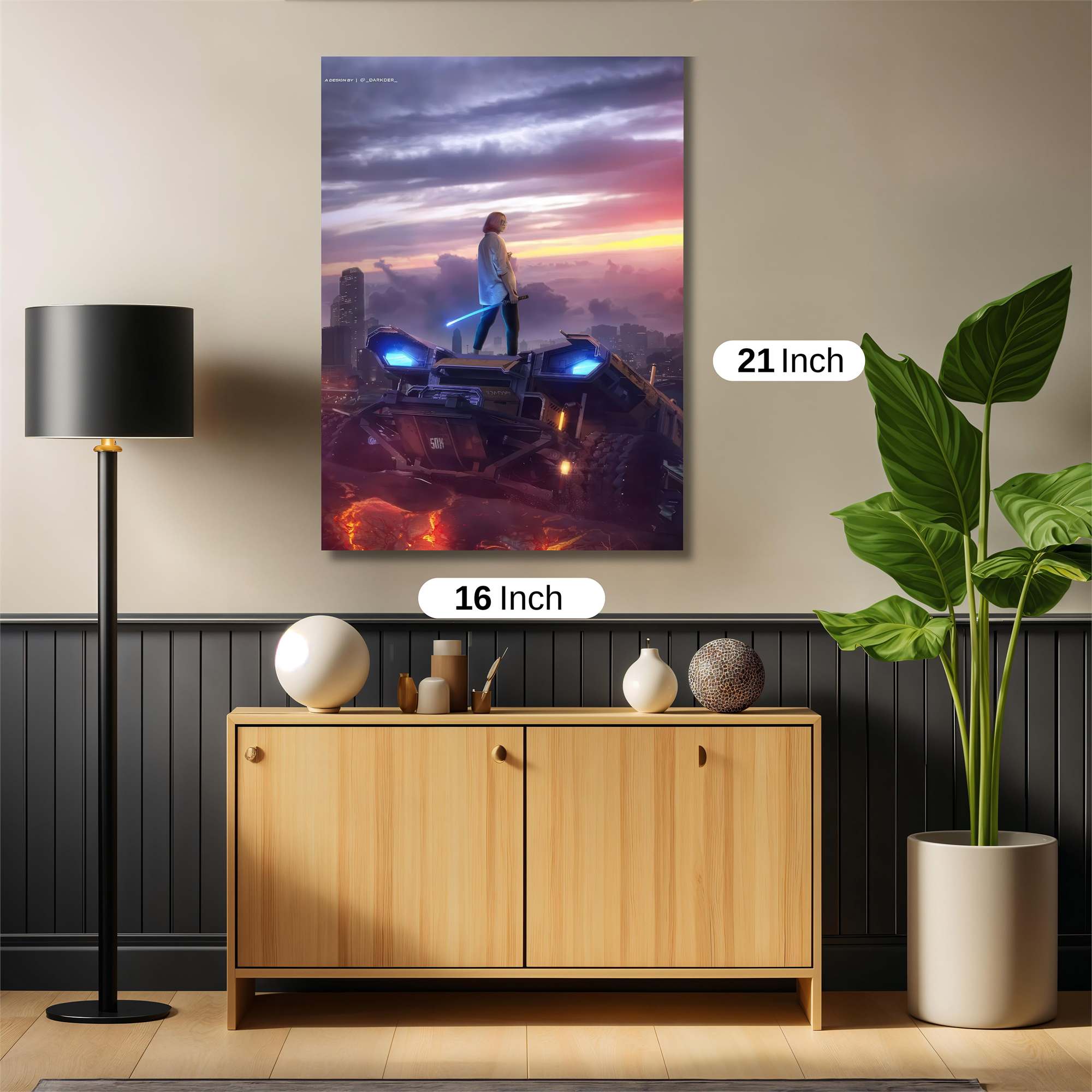 Skyline Sentinel Safe Wall Magnetic / M