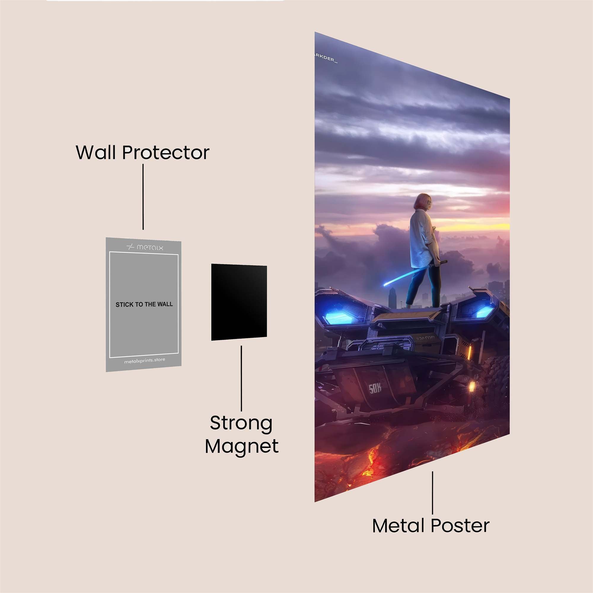 Skyline Sentinel Safe Wall Magnetic / M
