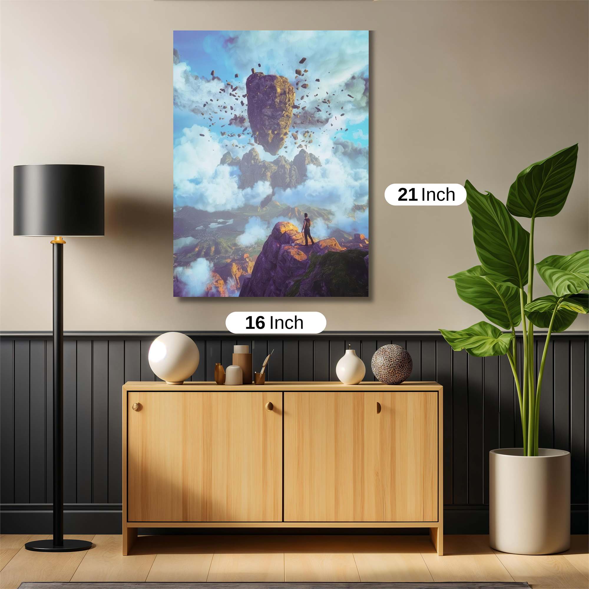 Floating Enigma Safe Wall Magnetic / M