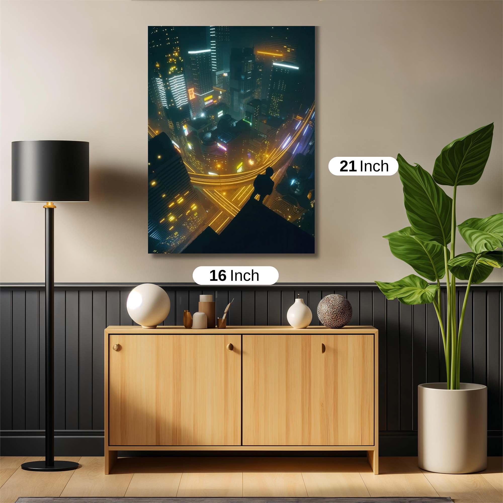 Neon Reverie Safe Wall Magnetic / M