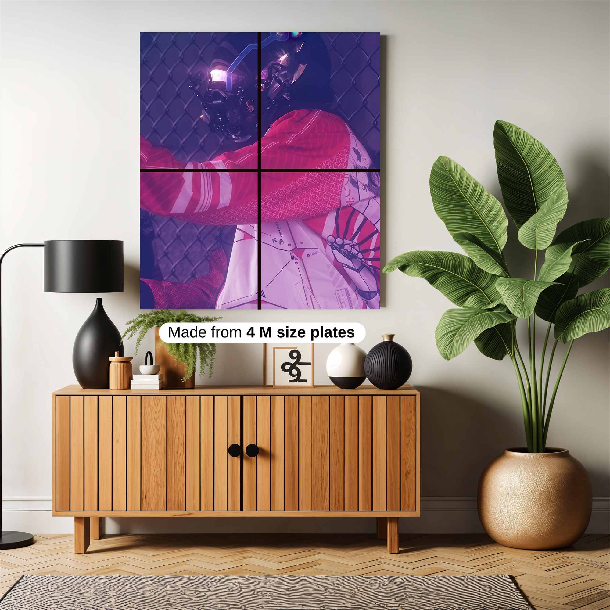 Cyberpunk Vibe Safe Wall Magnetic / M