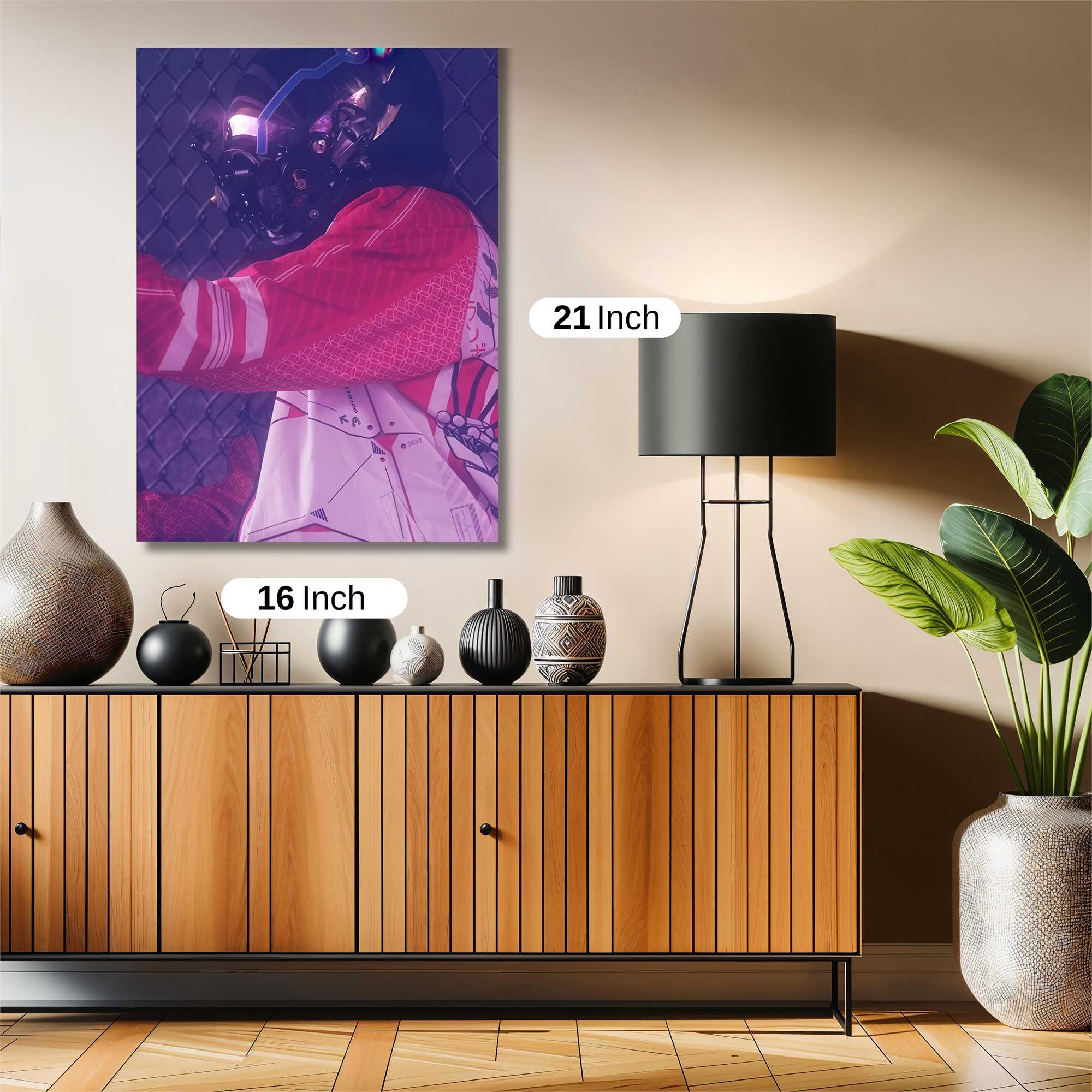 Cyberpunk Vibe Safe Wall Magnetic / M