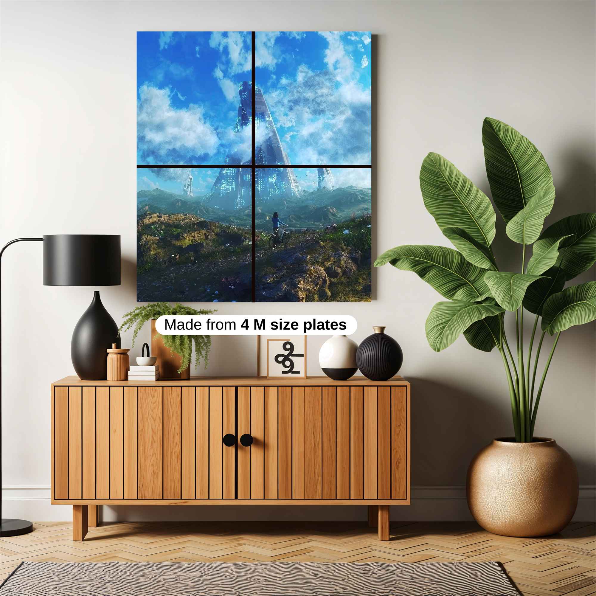 Skyward Ambiance Safe Wall Magnetic / M