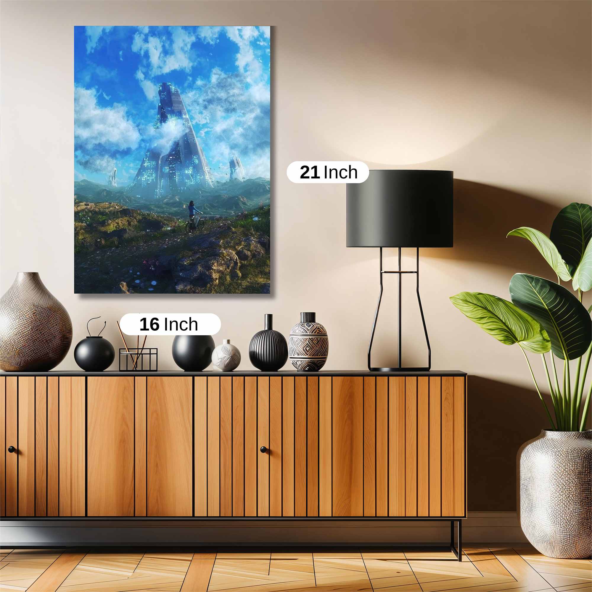 Skyward Ambiance Safe Wall Magnetic / M