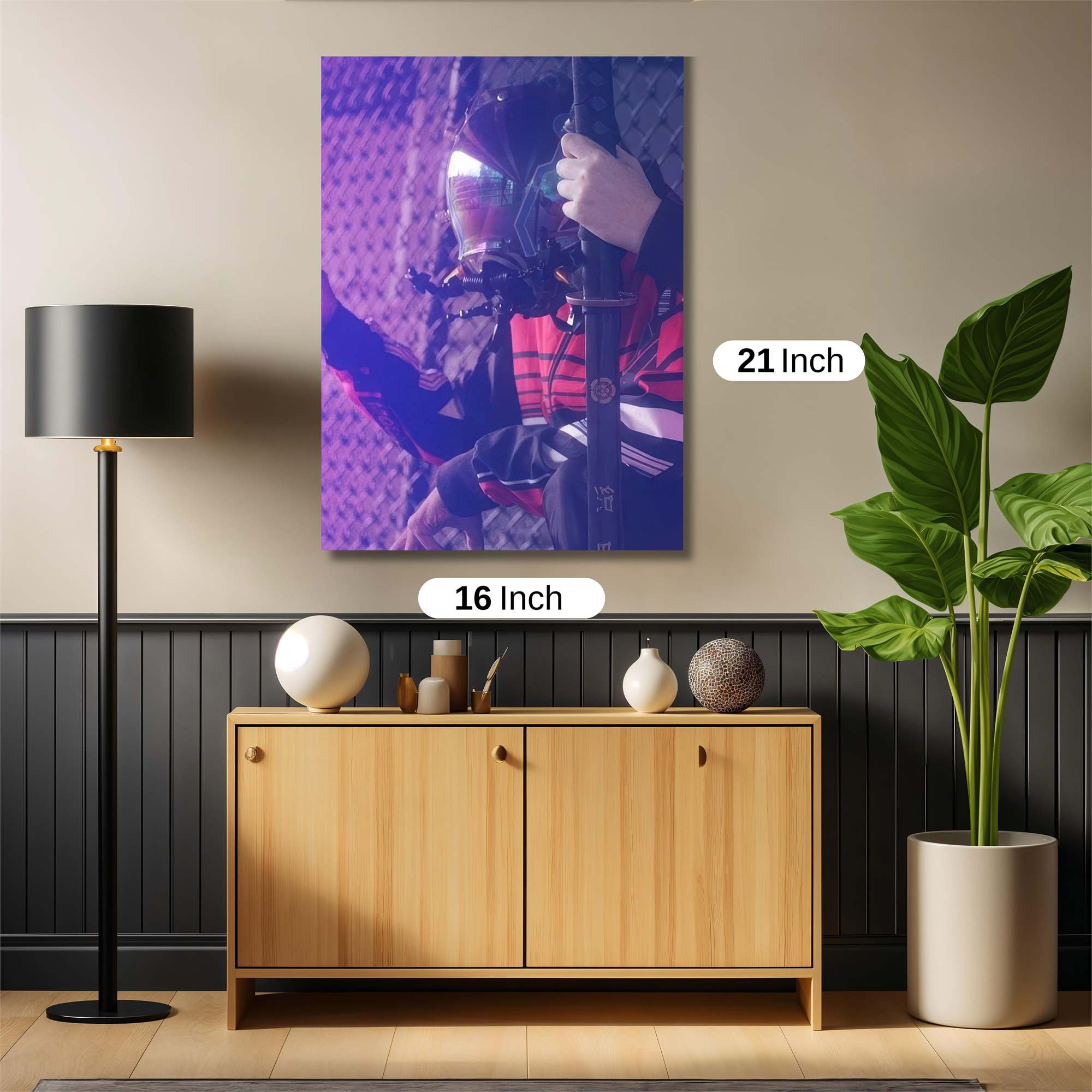 Cyber Warrior Safe Wall Magnetic / M