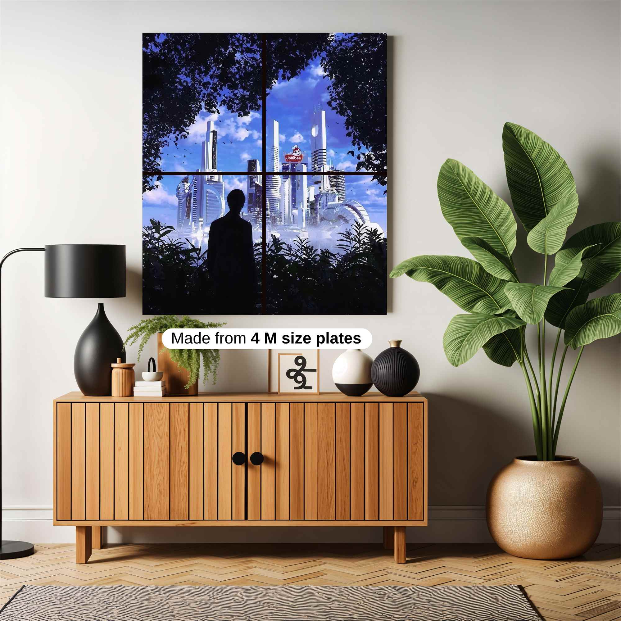 Futuristic Reverie Safe Wall Magnetic / M