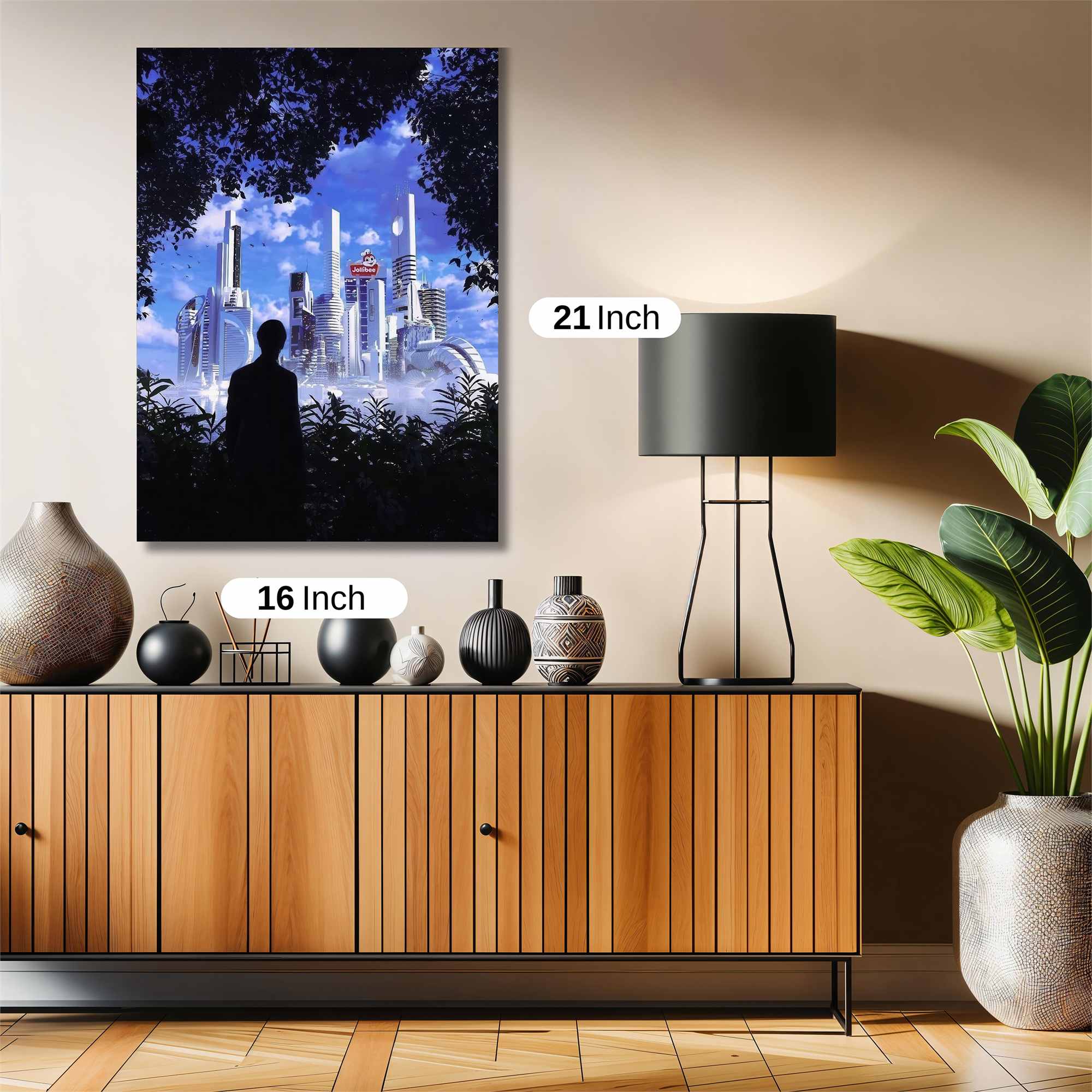 Futuristic Reverie Safe Wall Magnetic / M