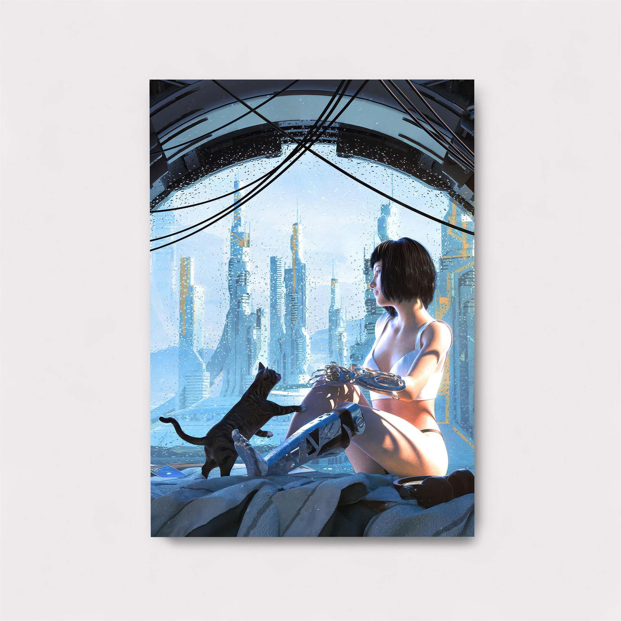 Futuristic Bond Safe Wall Magnetic / M