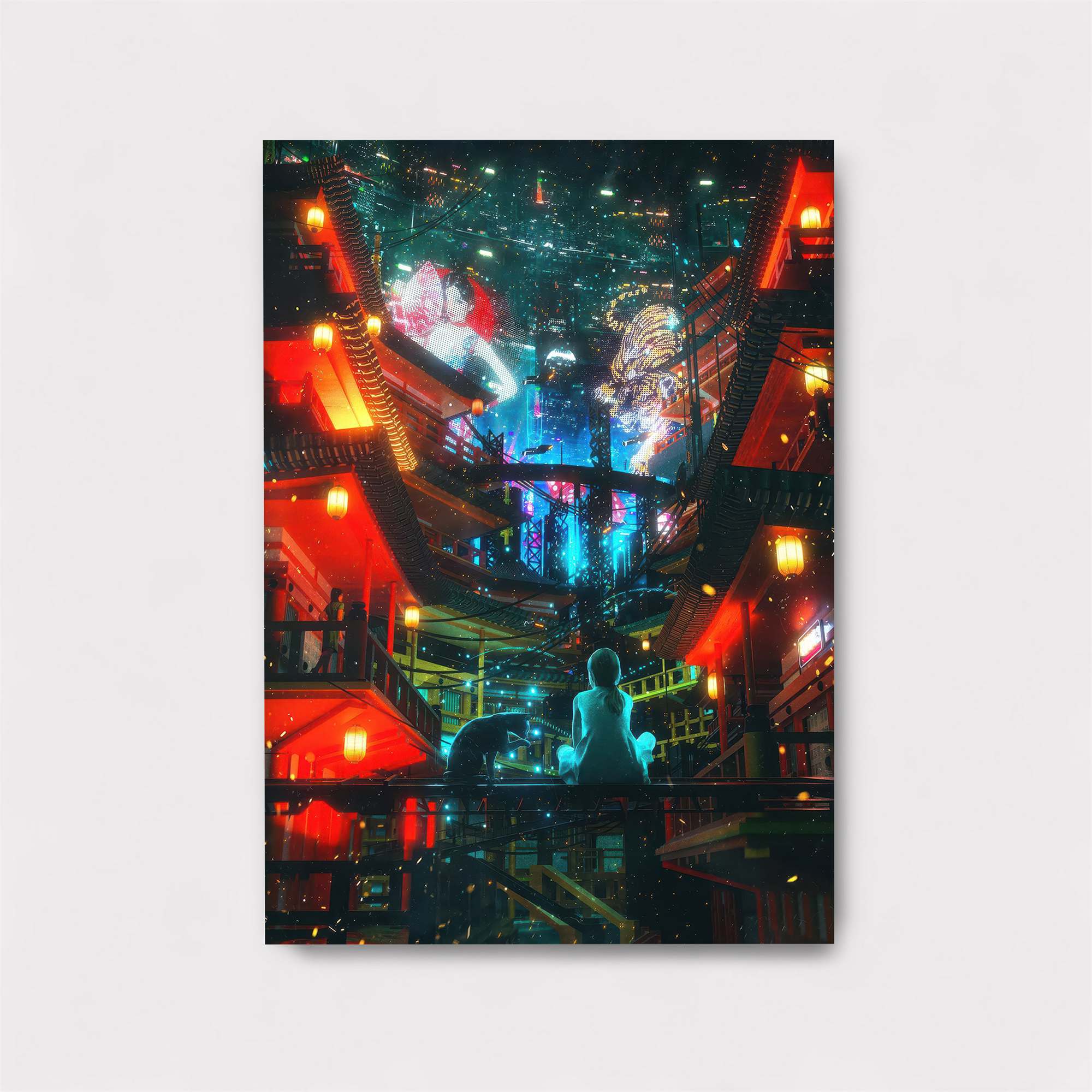 Neon Reverie Safe Wall Magnetic / M