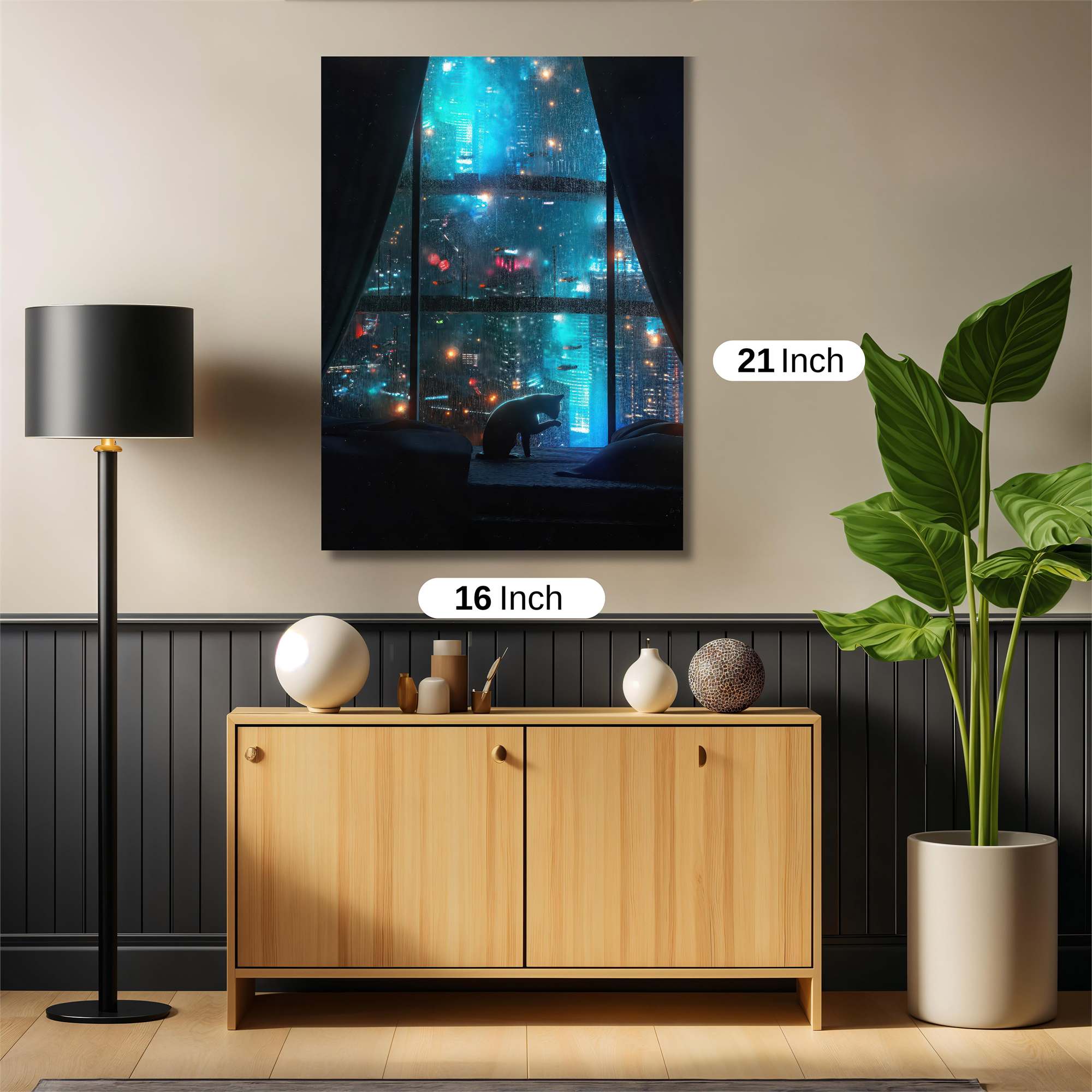 Nocturnal Serenade Safe Wall Magnetic / M