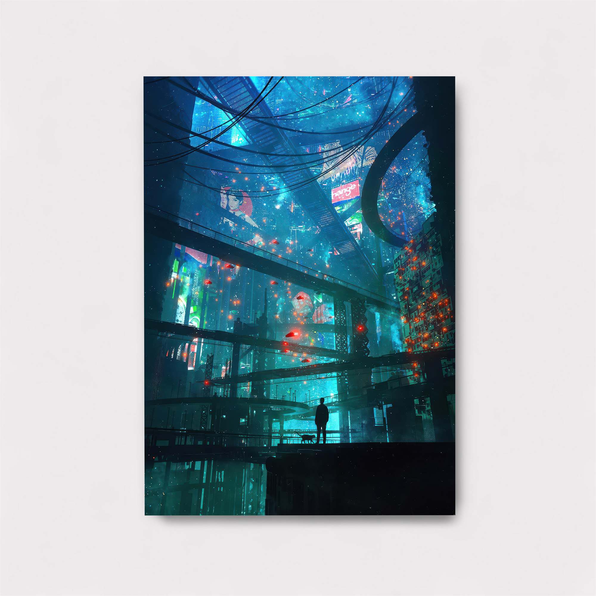 Neon Reverie Safe Wall Magnetic / M