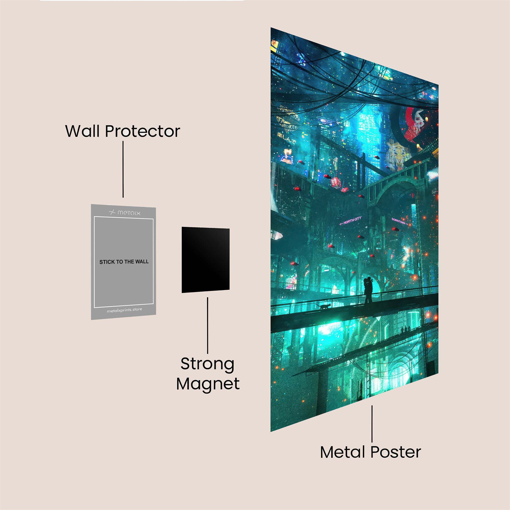 Future Reverie Safe Wall Magnetic / M
