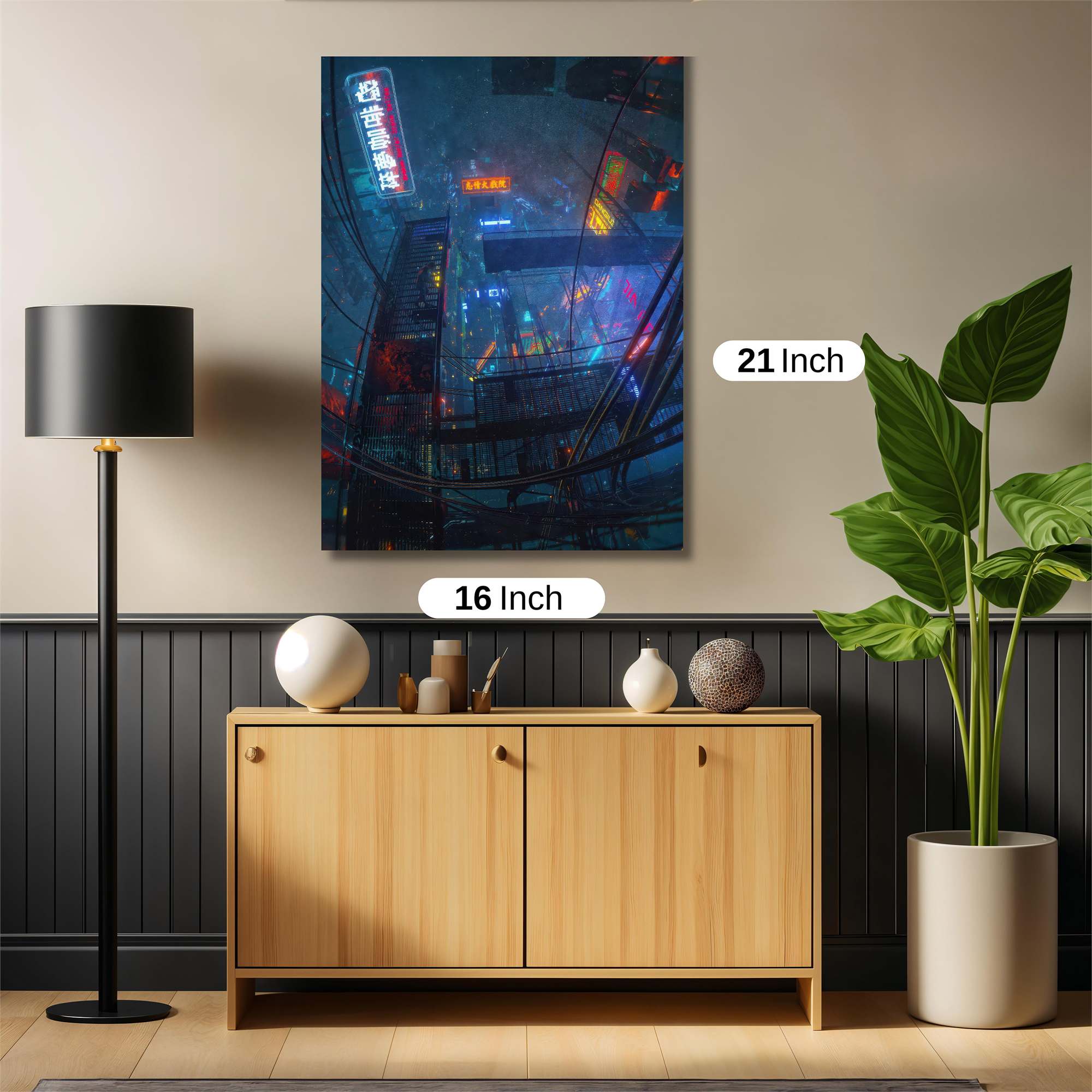 Neon Reverie Safe Wall Magnetic / M