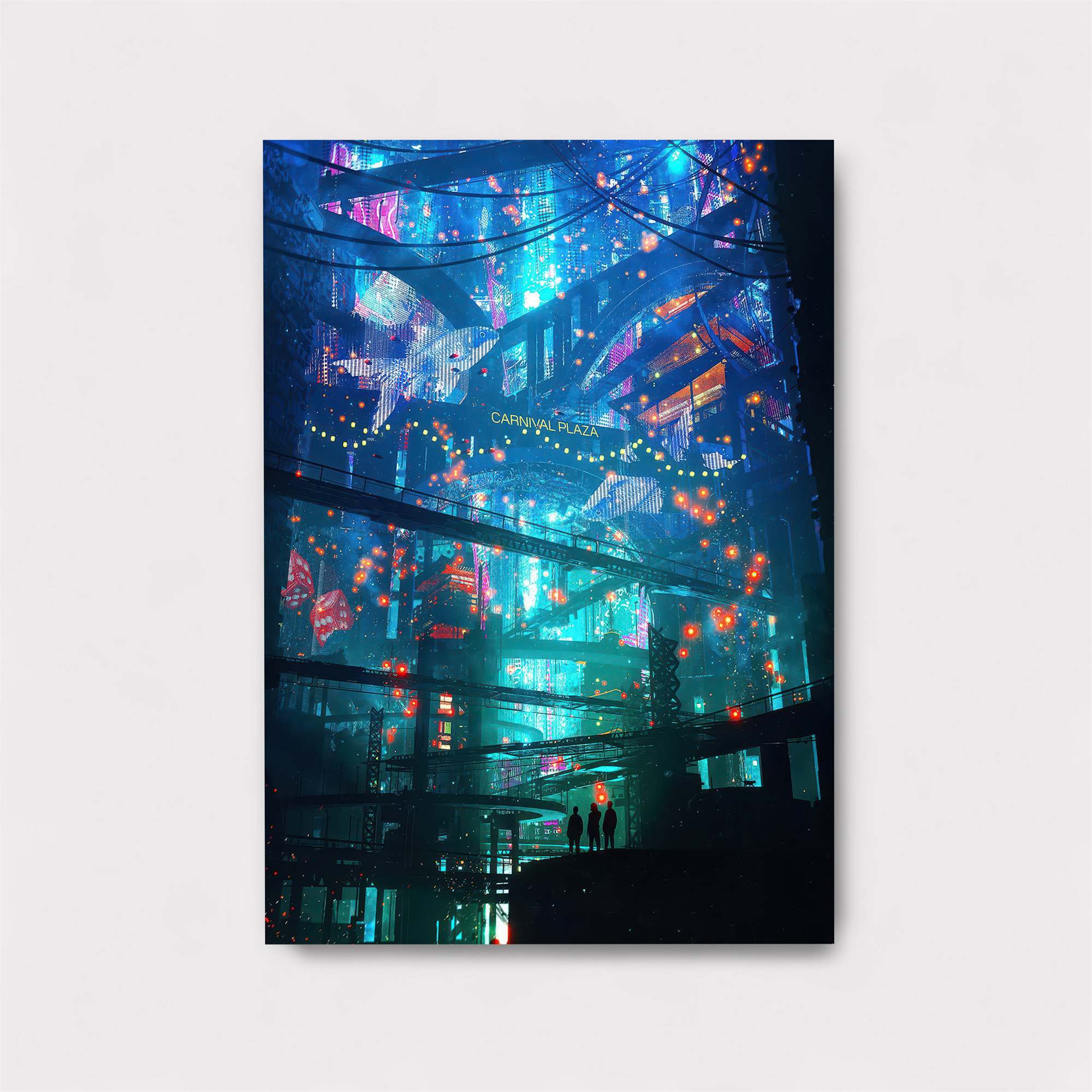 Neon Reverie Safe Wall Magnetic / M