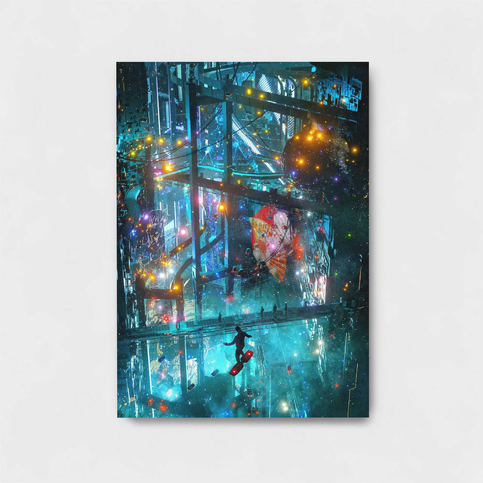 Neon Ascendancy Safe Wall Magnetic / M