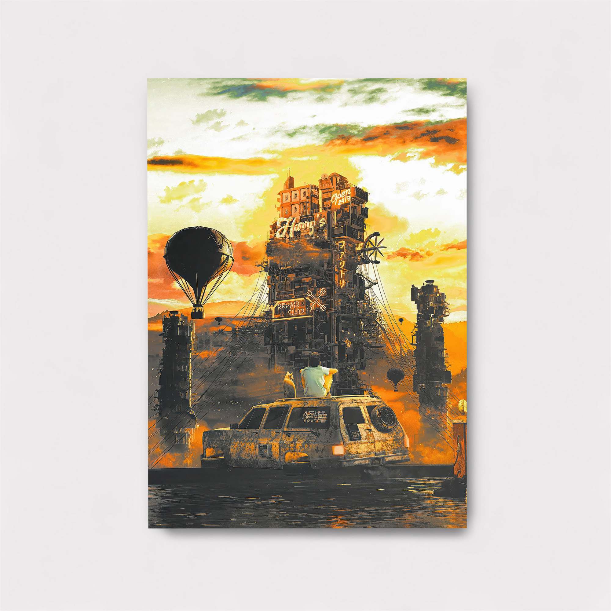 Floating Dreams Safe Wall Magnetic / M