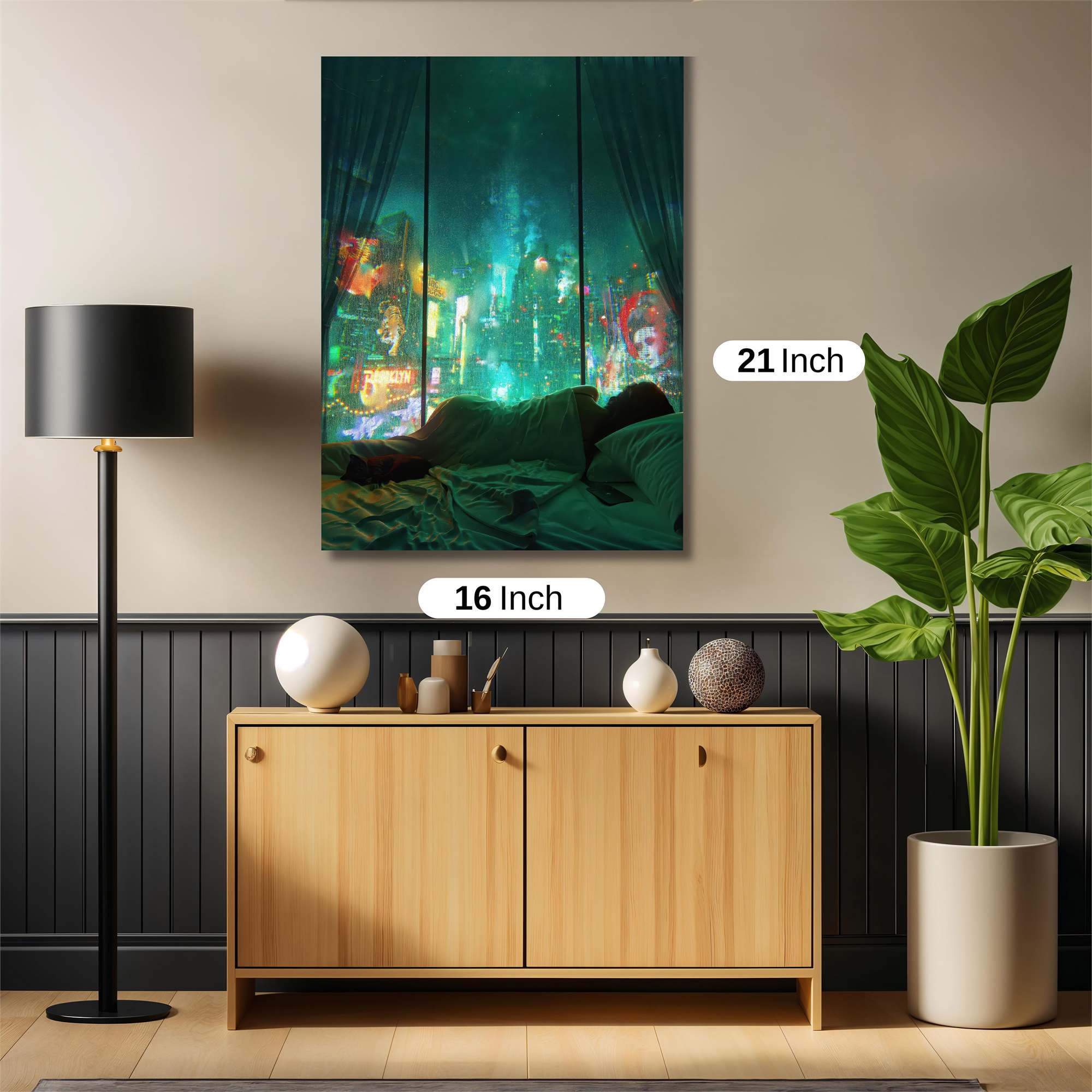 Neon Reverie Safe Wall Magnetic / M