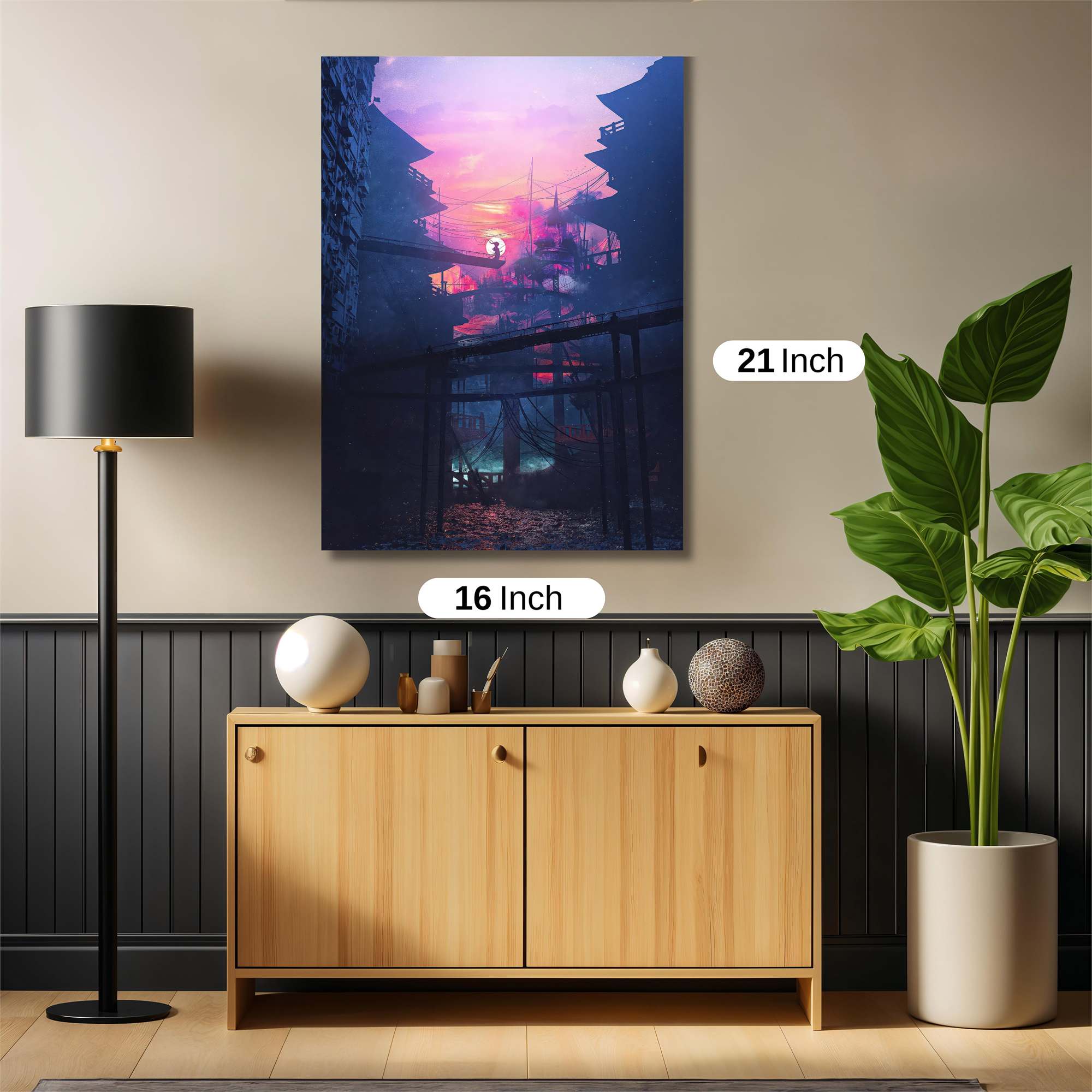 Twilight Serenity Safe Wall Magnetic / M