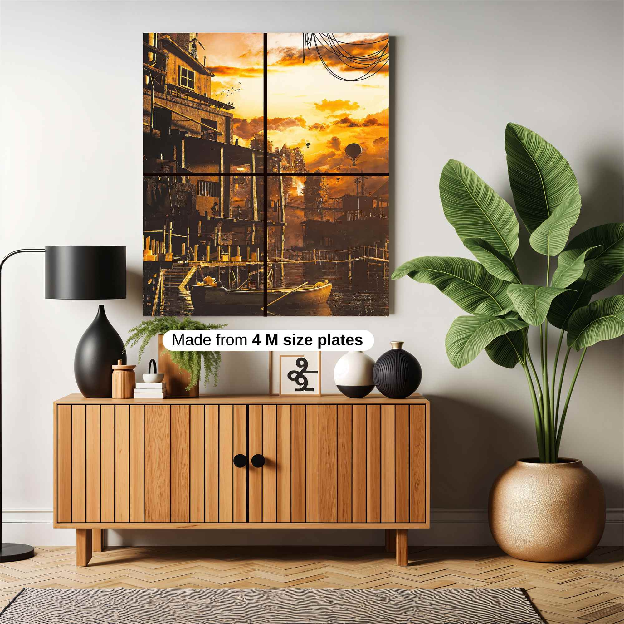 Sunset Serenity Safe Wall Magnetic / M