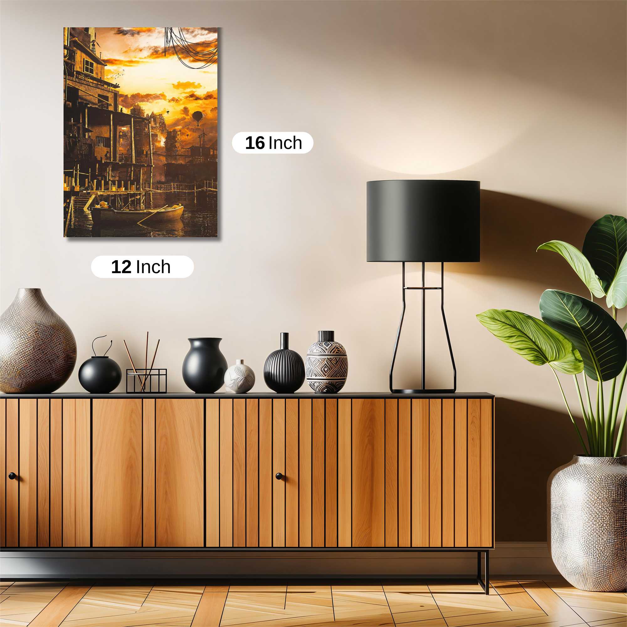 Sunset Serenity Safe Wall Magnetic / M