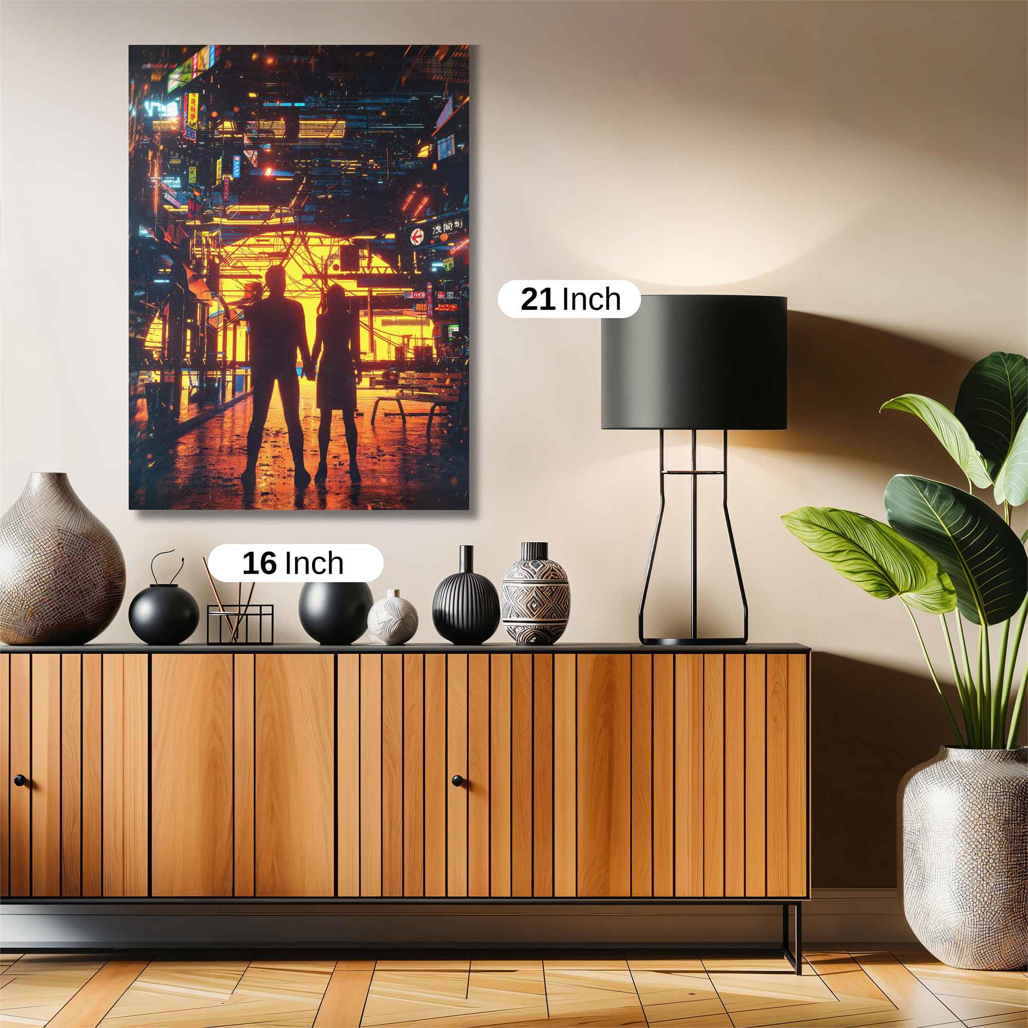 Neon Reverie Safe Wall Magnetic / M