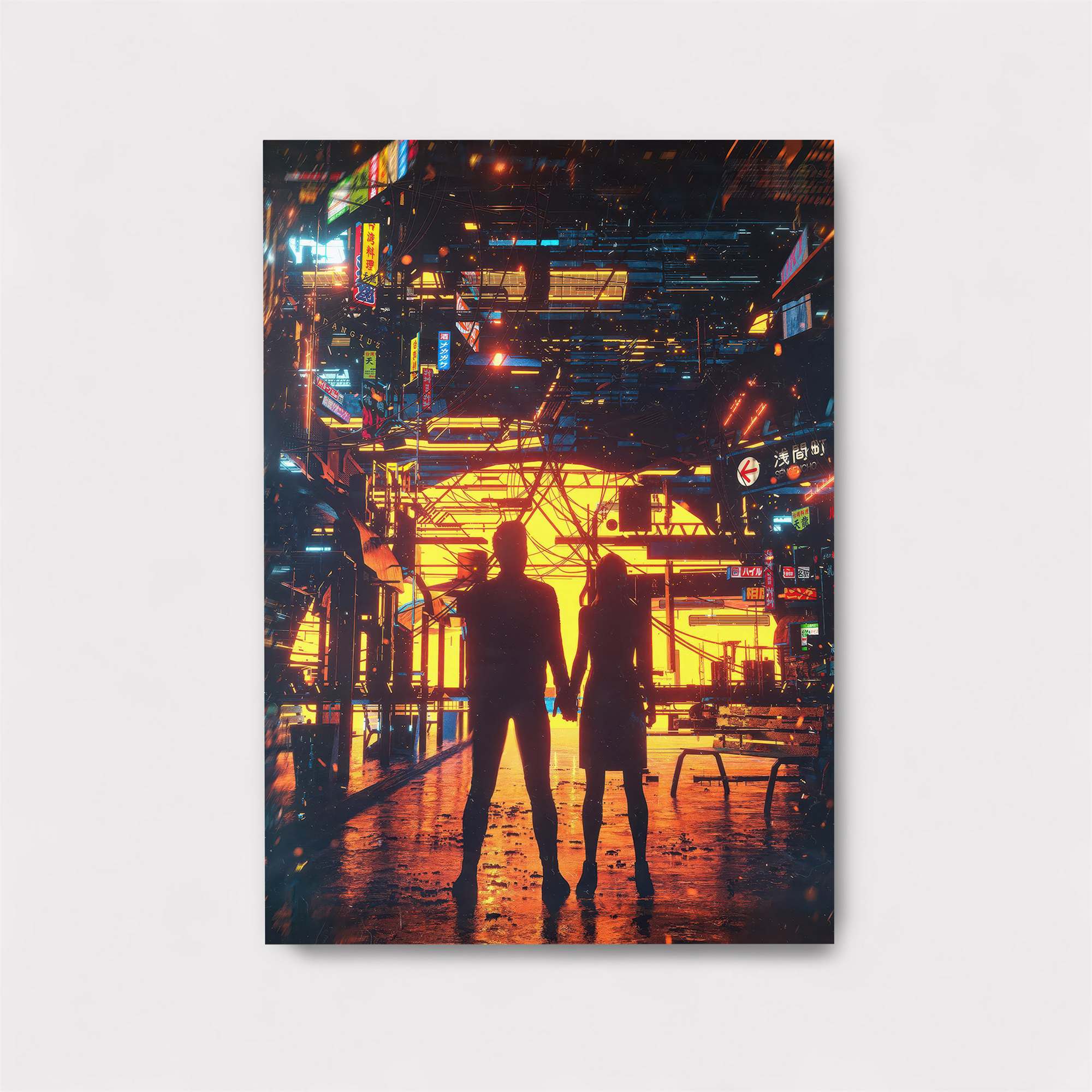 Neon Reverie Safe Wall Magnetic / M