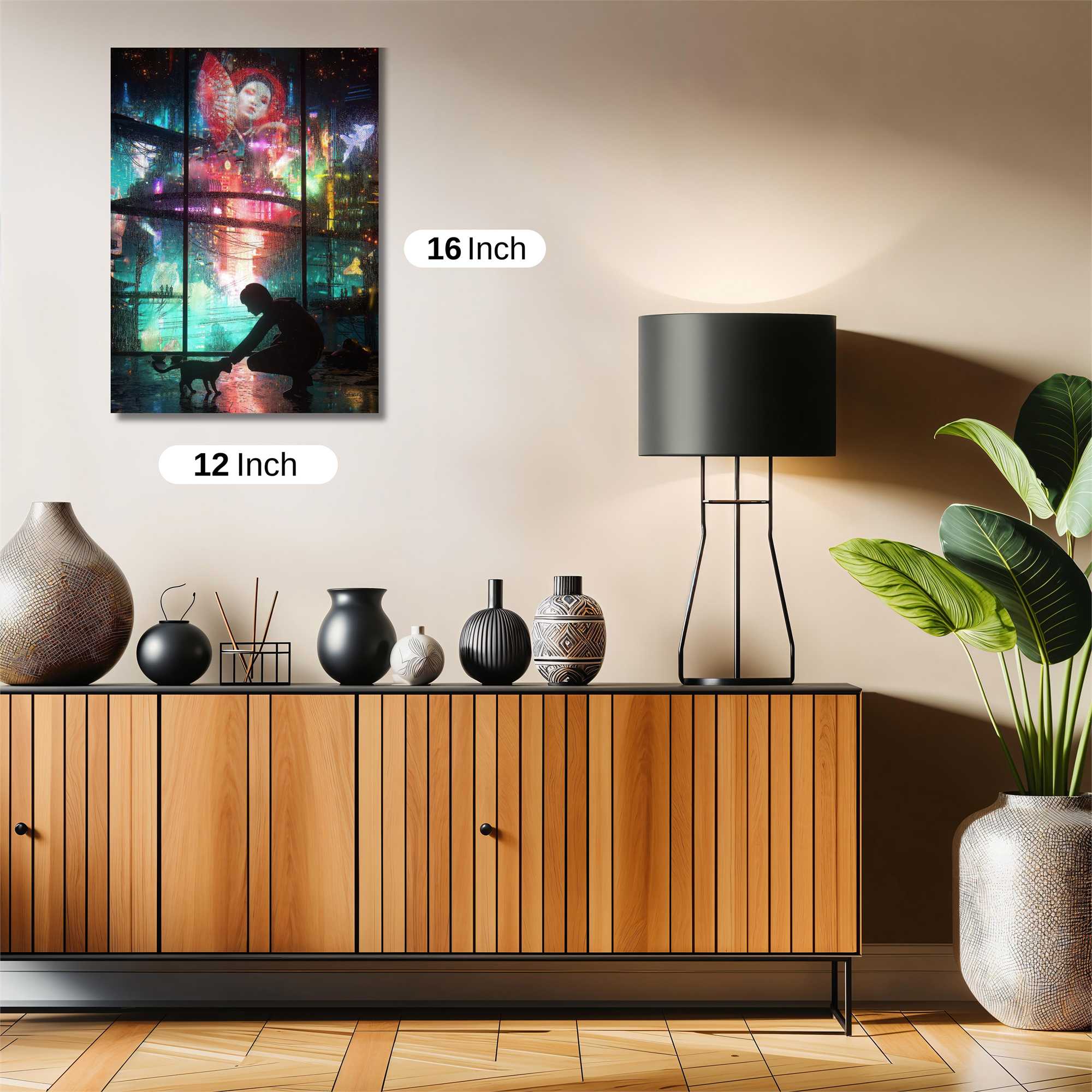 Neon Reverie Safe Wall Magnetic / M