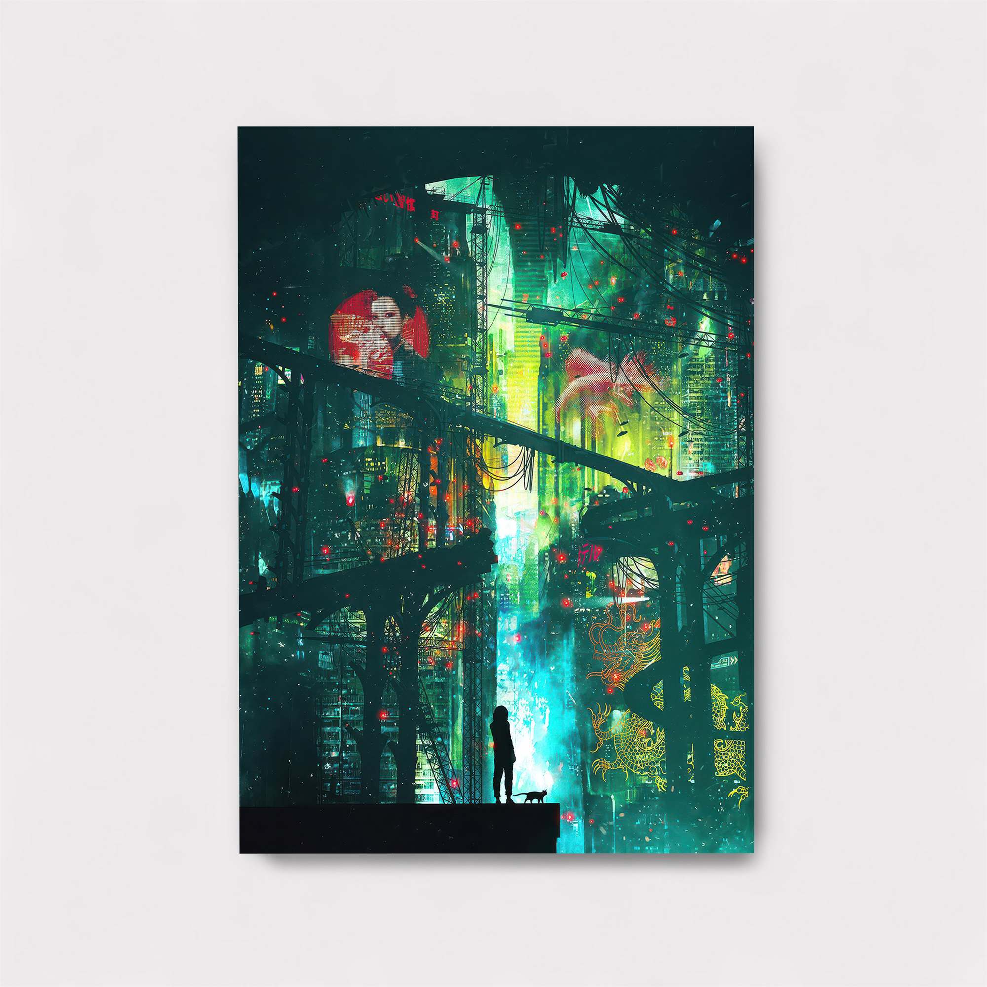 Neon Reverie Safe Wall Magnetic / M