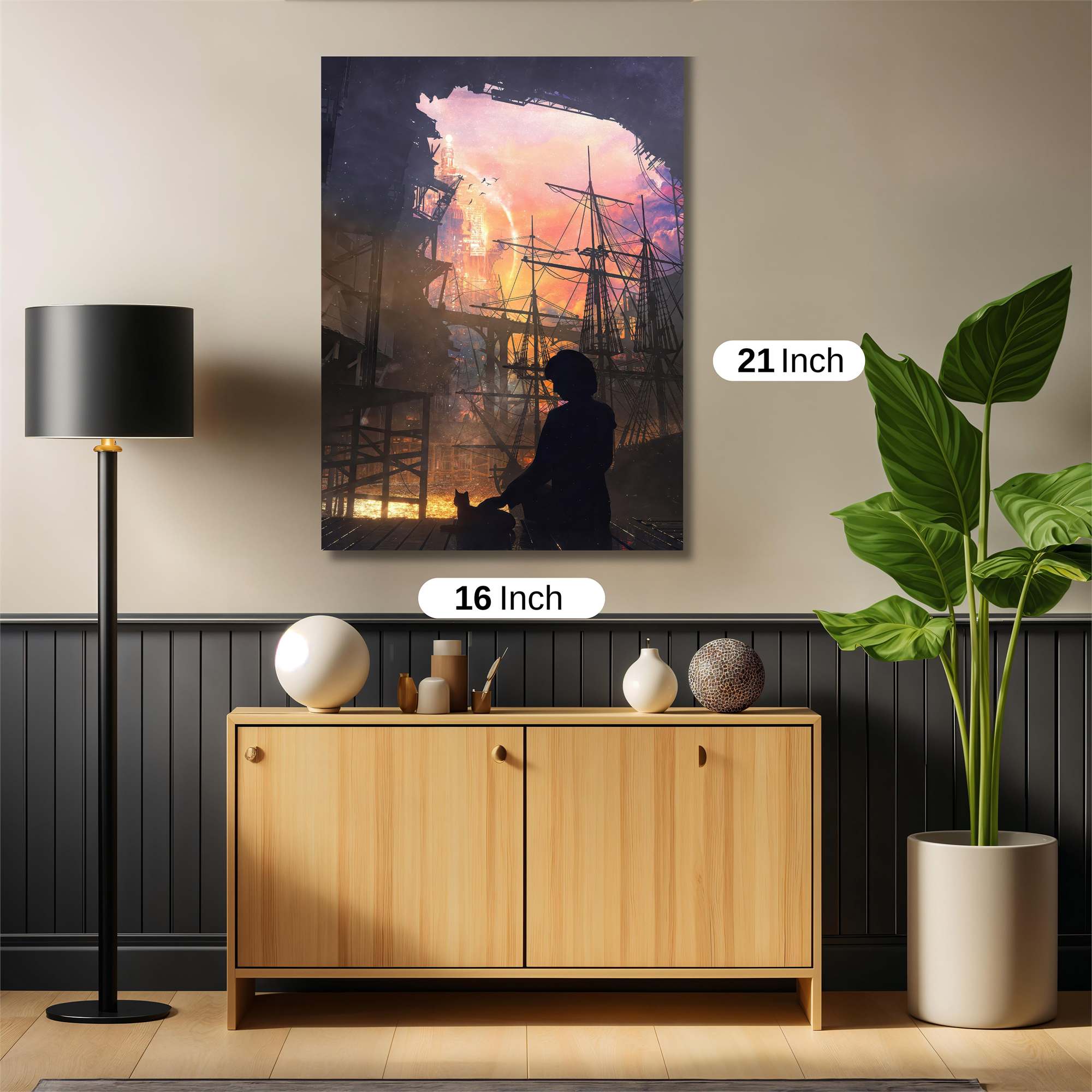 Silhouette Reverie Safe Wall Magnetic / M