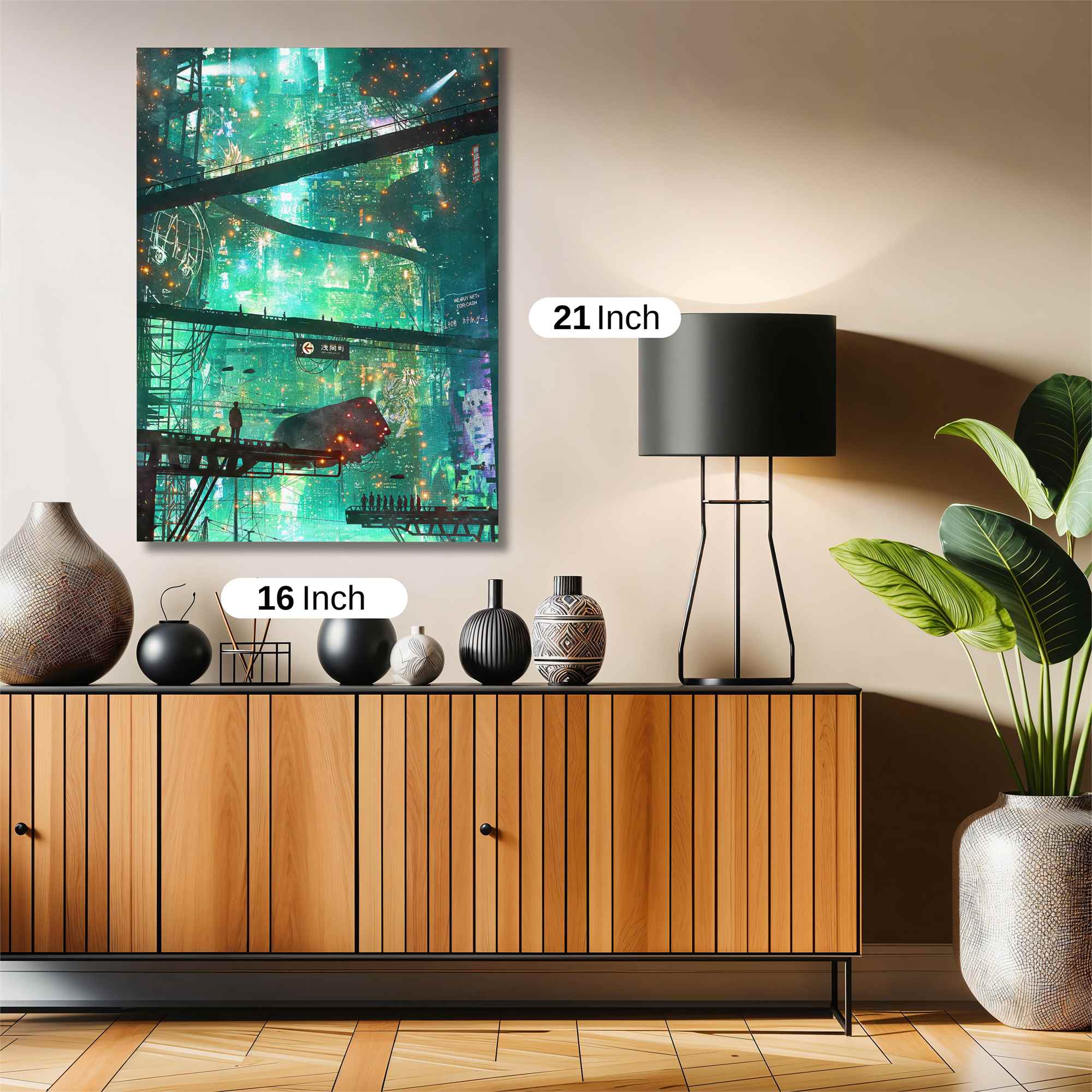 Futuristic Dreams Safe Wall Magnetic / M