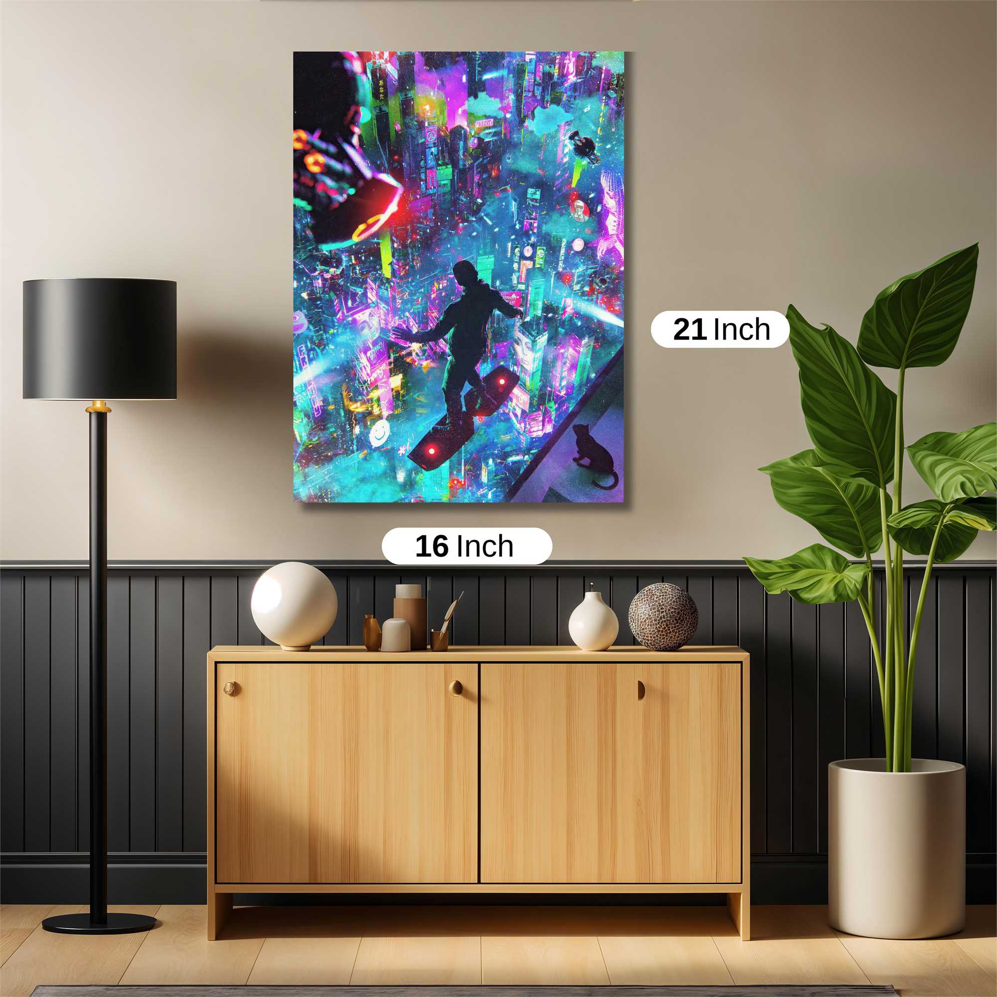 Cyber Skyglide Safe Wall Magnetic / M