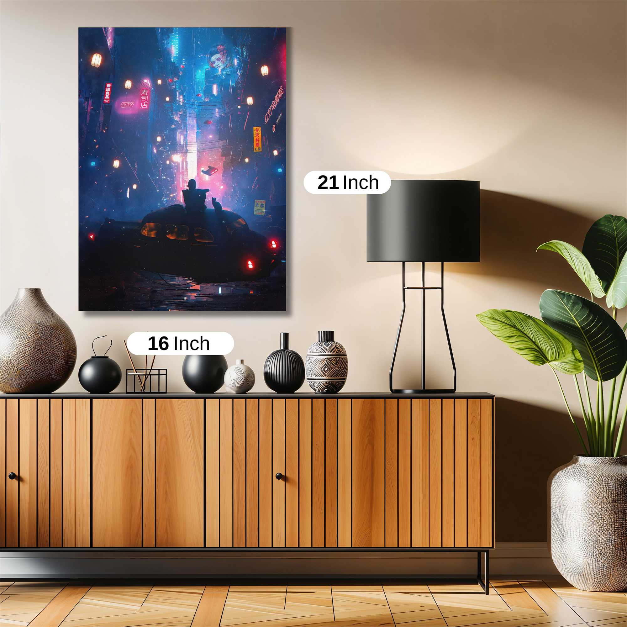 Neon Reverie Safe Wall Magnetic / M