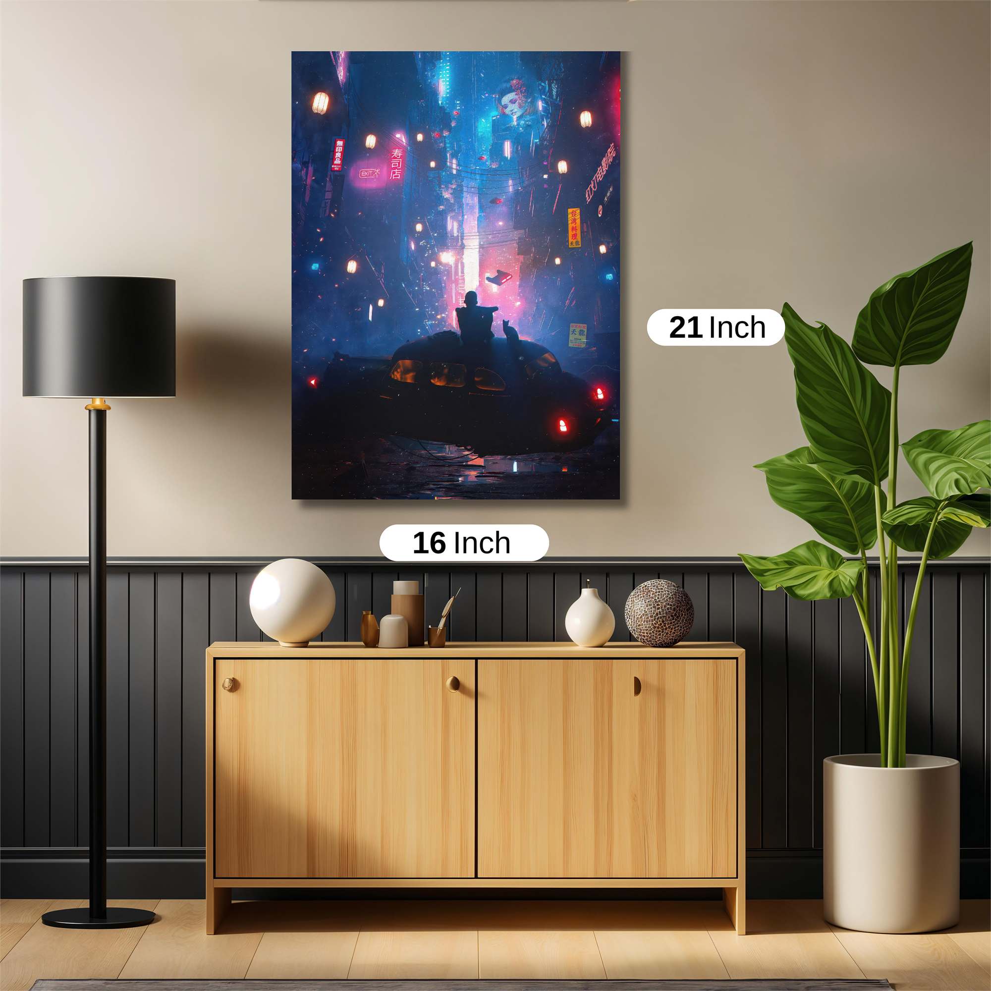 Neon Reverie Safe Wall Magnetic / M