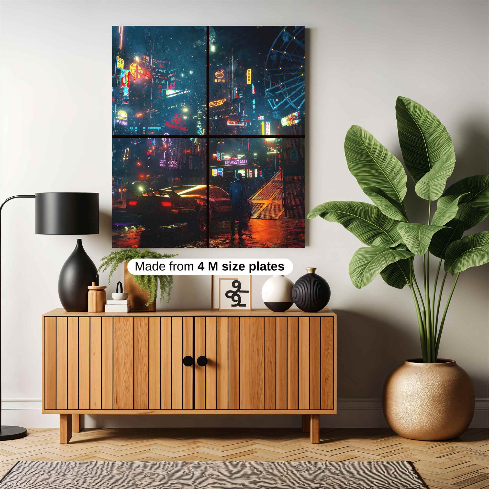 Neon Reverie Safe Wall Magnetic / M