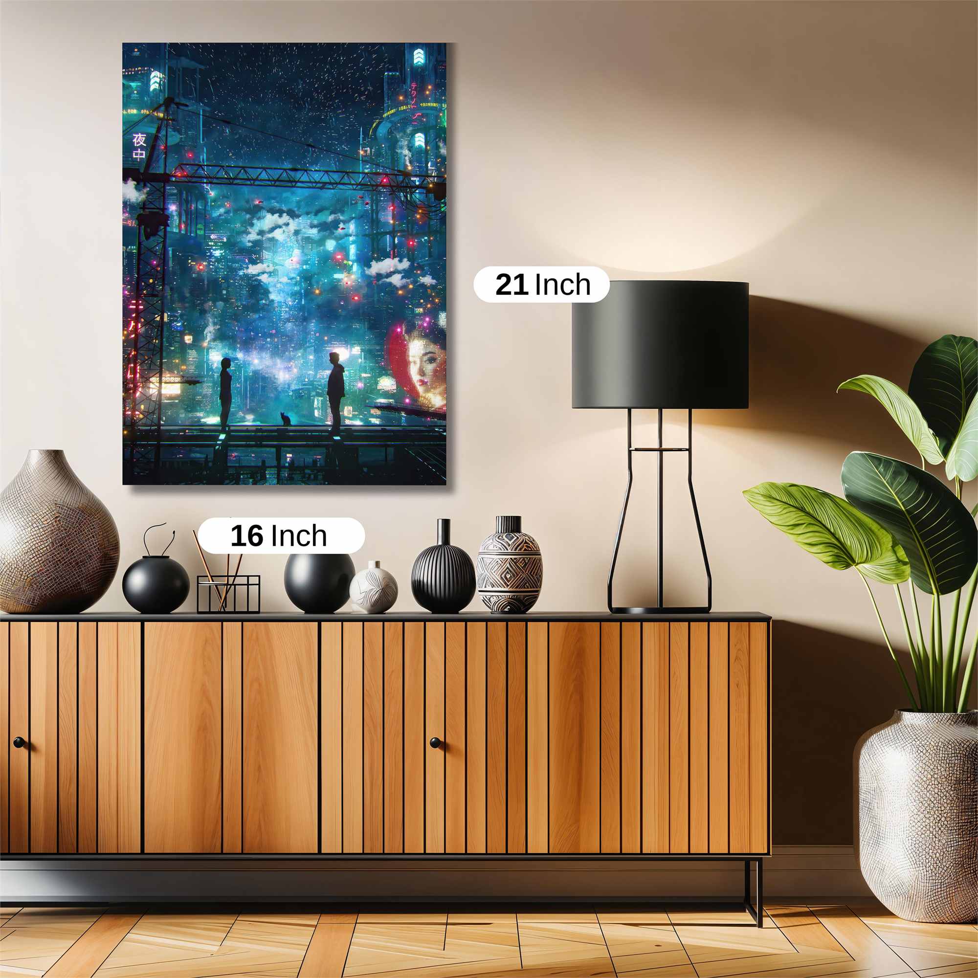 Cyber Dreamscape Safe Wall Magnetic / M