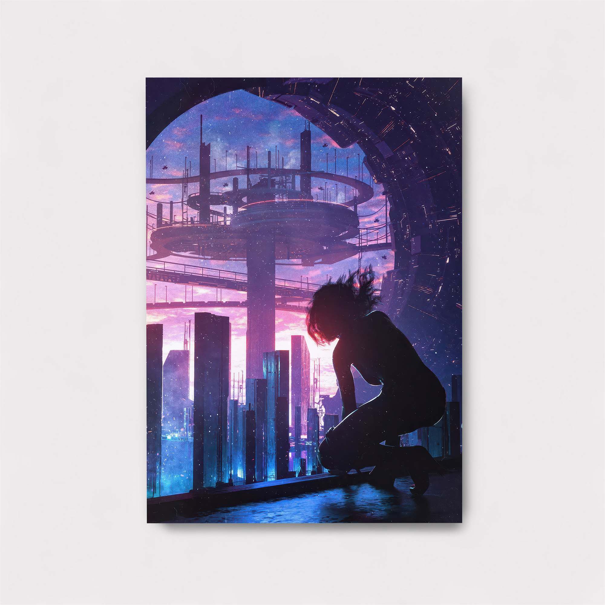 Cyber Dreamscape Safe Wall Magnetic / M