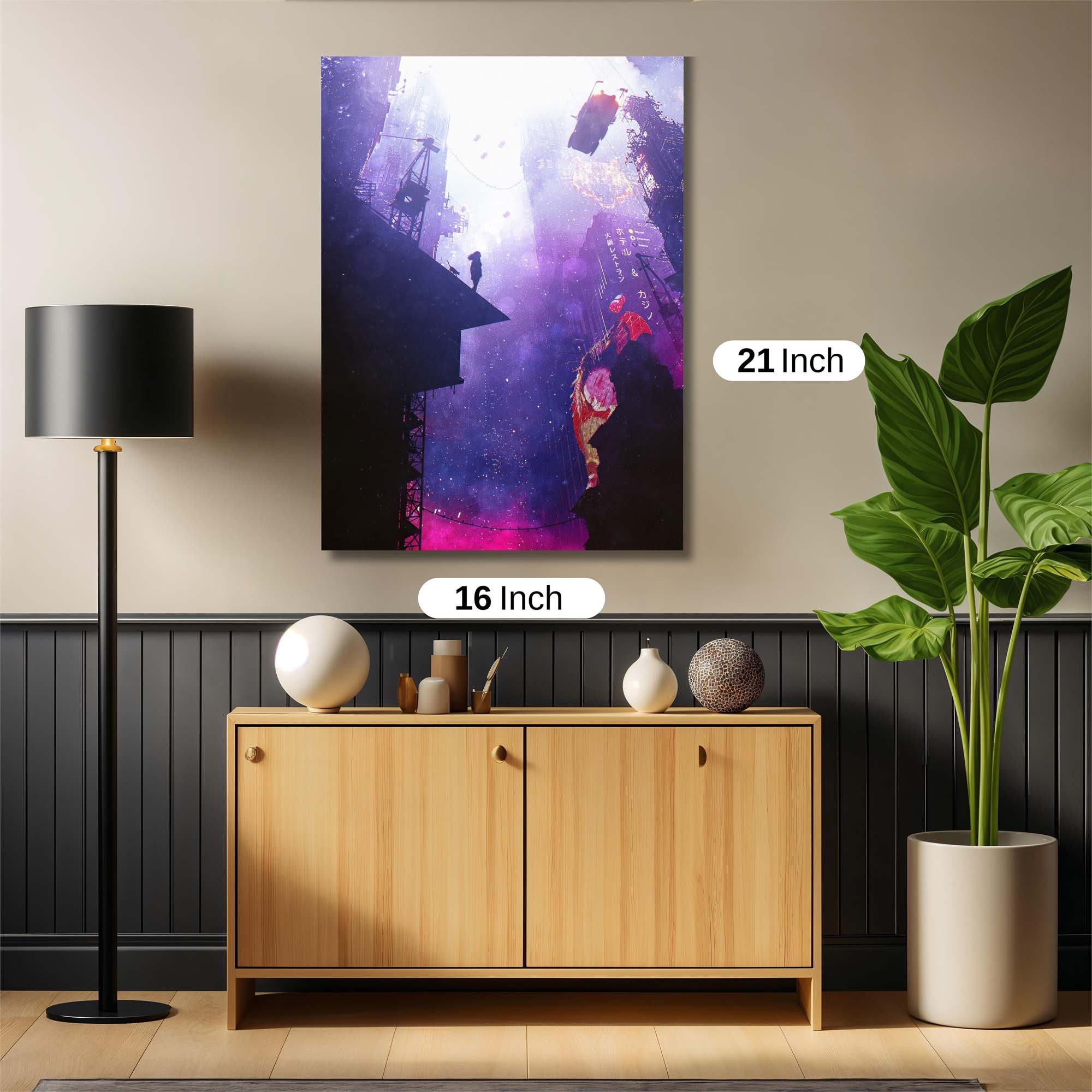 Neon Reverie Safe Wall Magnetic / M