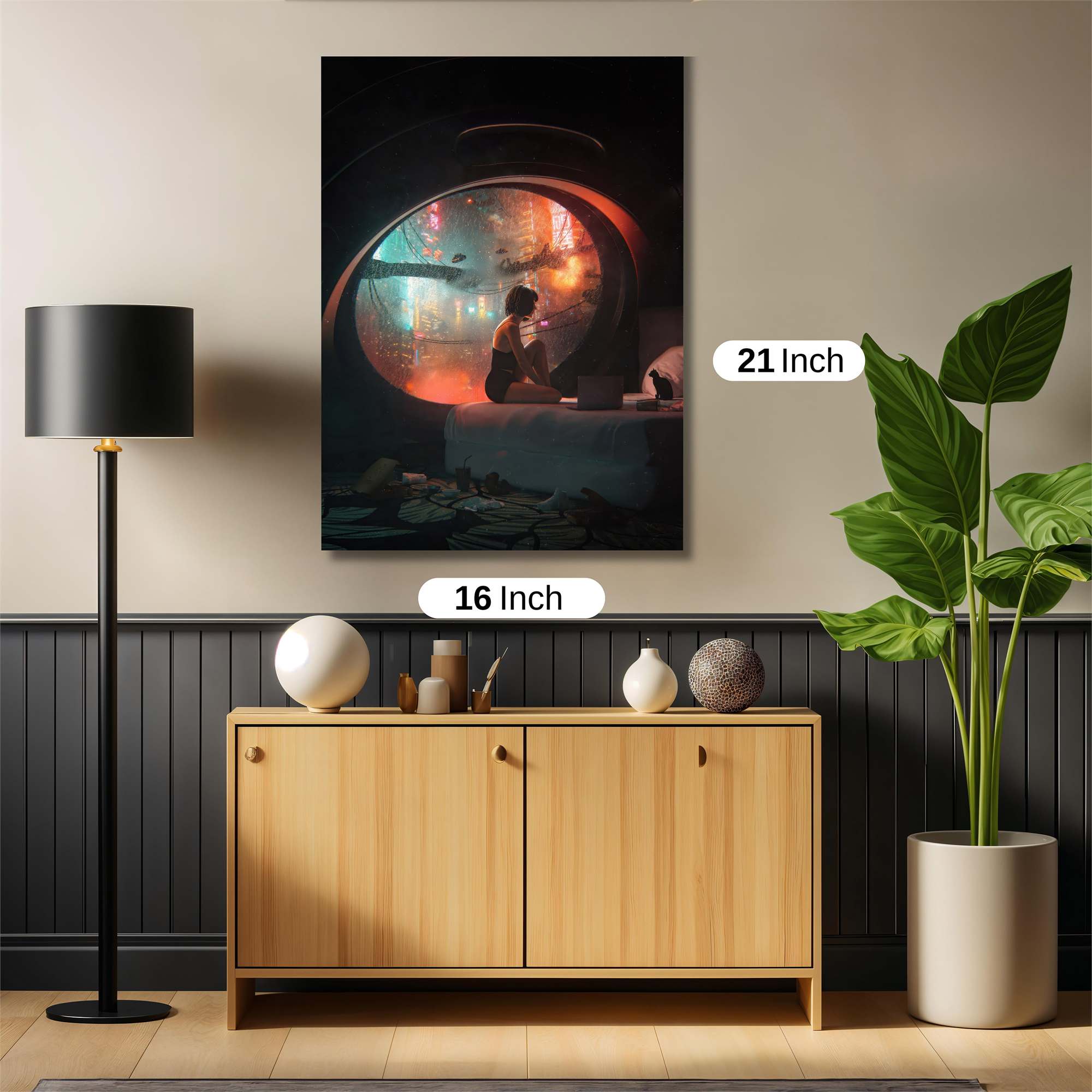 Solitude Reverie Safe Wall Magnetic / M