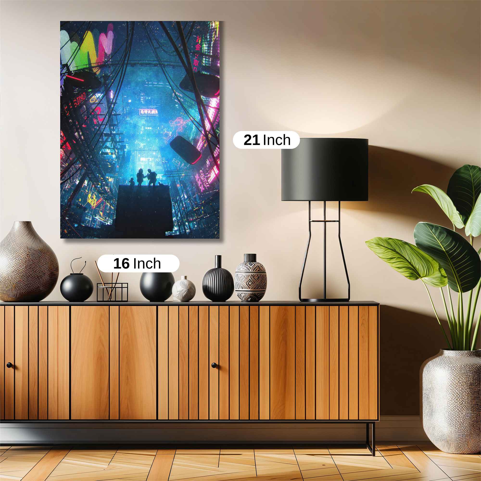 Neon Reverie Safe Wall Magnetic / M