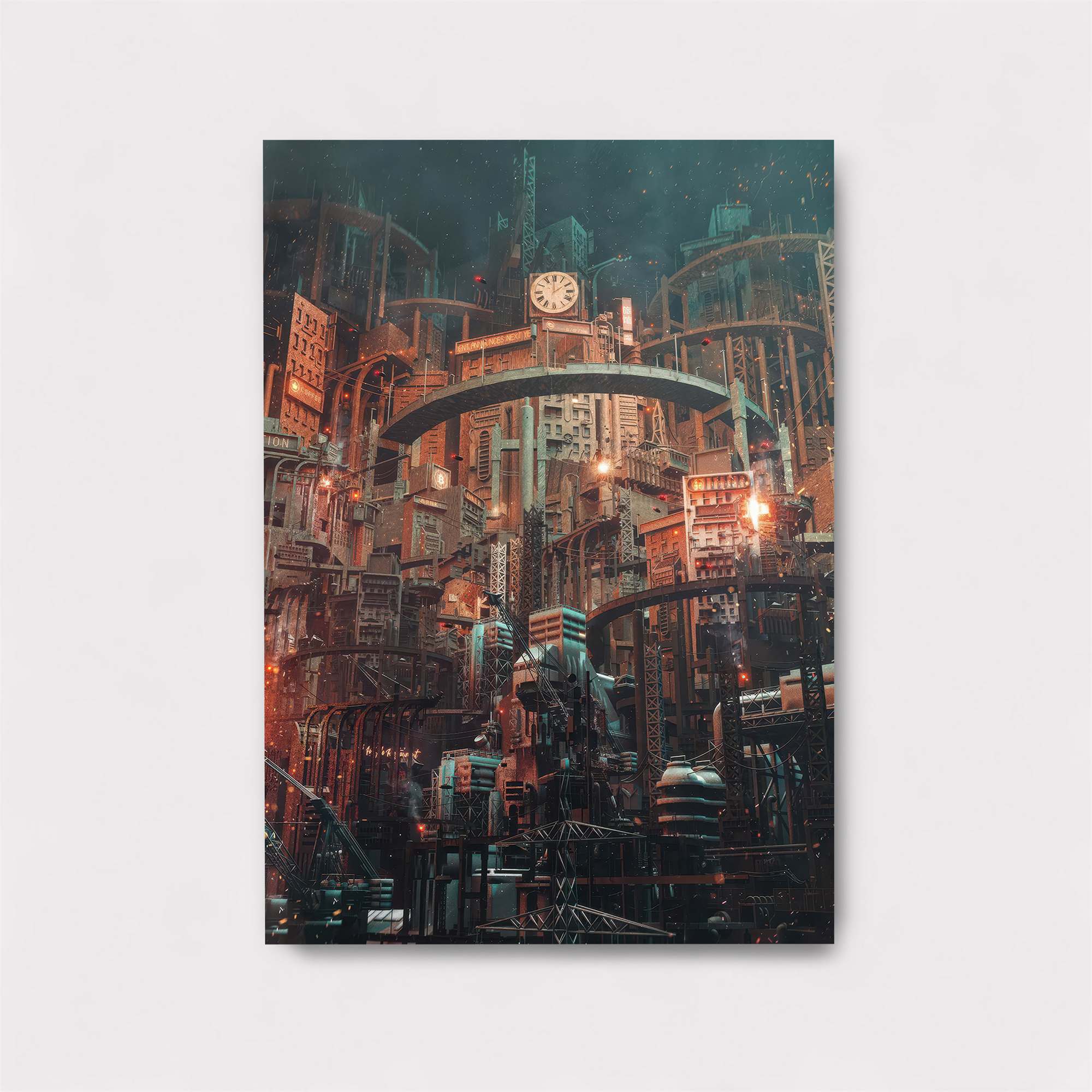 Clockwork Reverie Safe Wall Magnetic / M